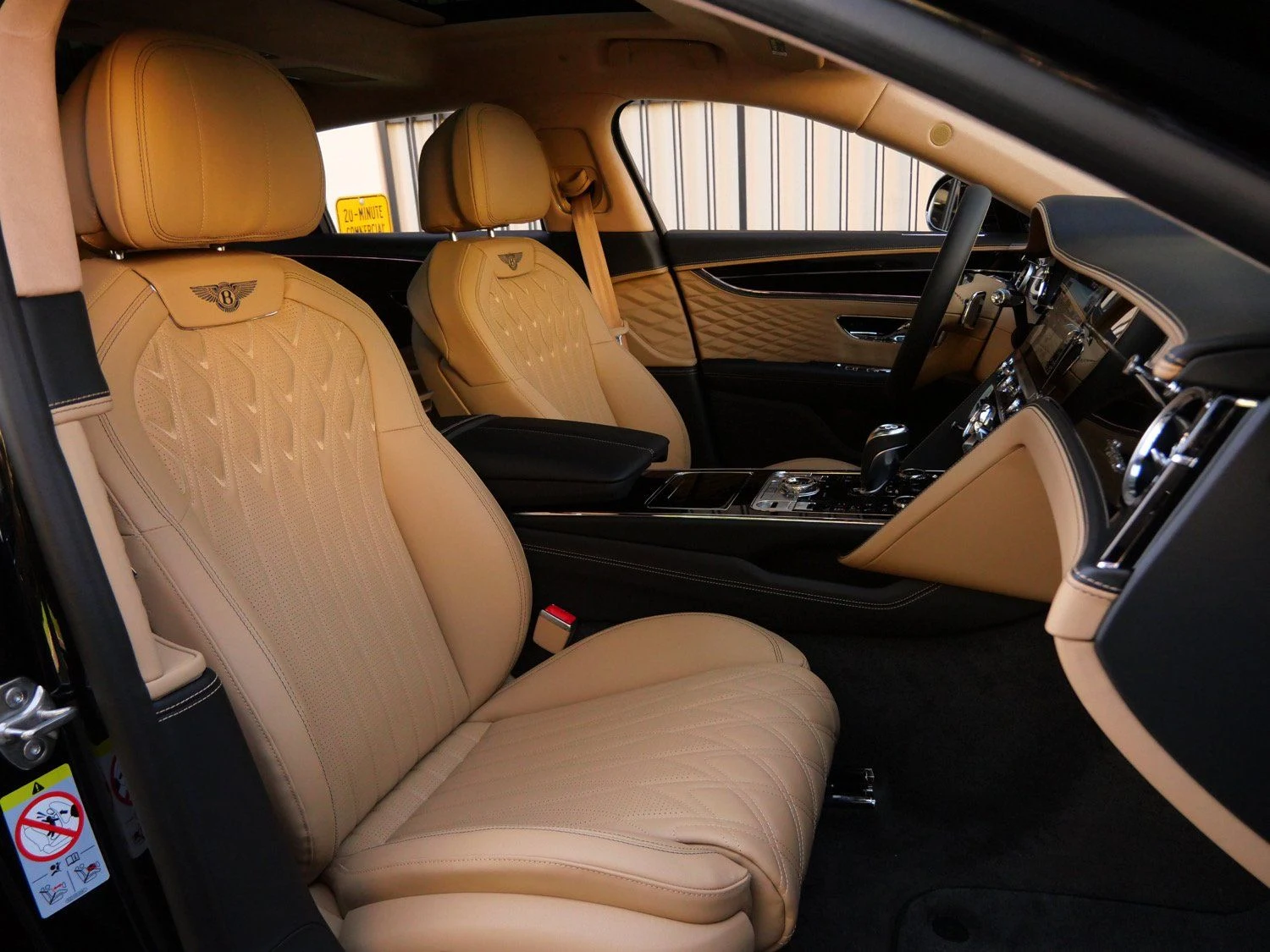 2026 Bentley Flying Spur Azure interior, seats, Camel