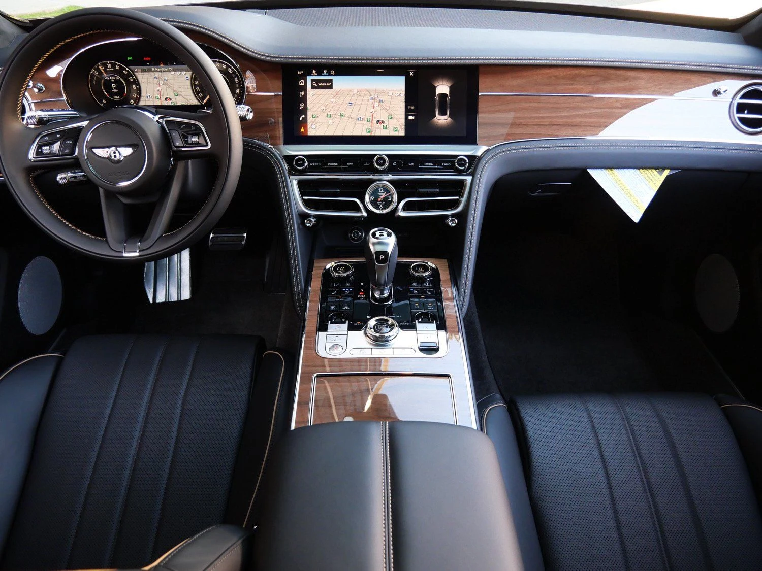 2026 Bentley Flying Spur interior, Beluga