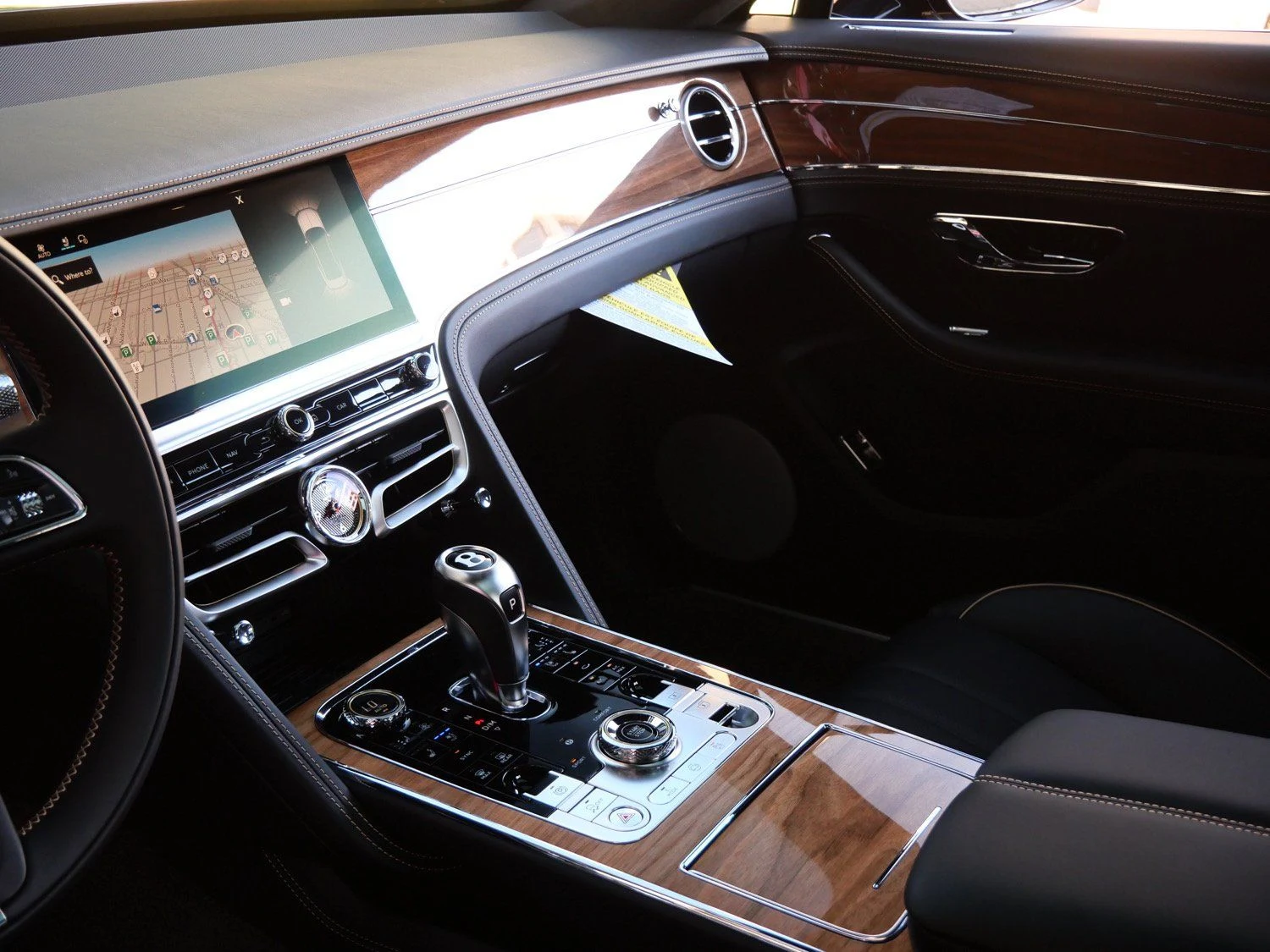 2026 Bentley Flying Spur interior, dashboard, Beluga