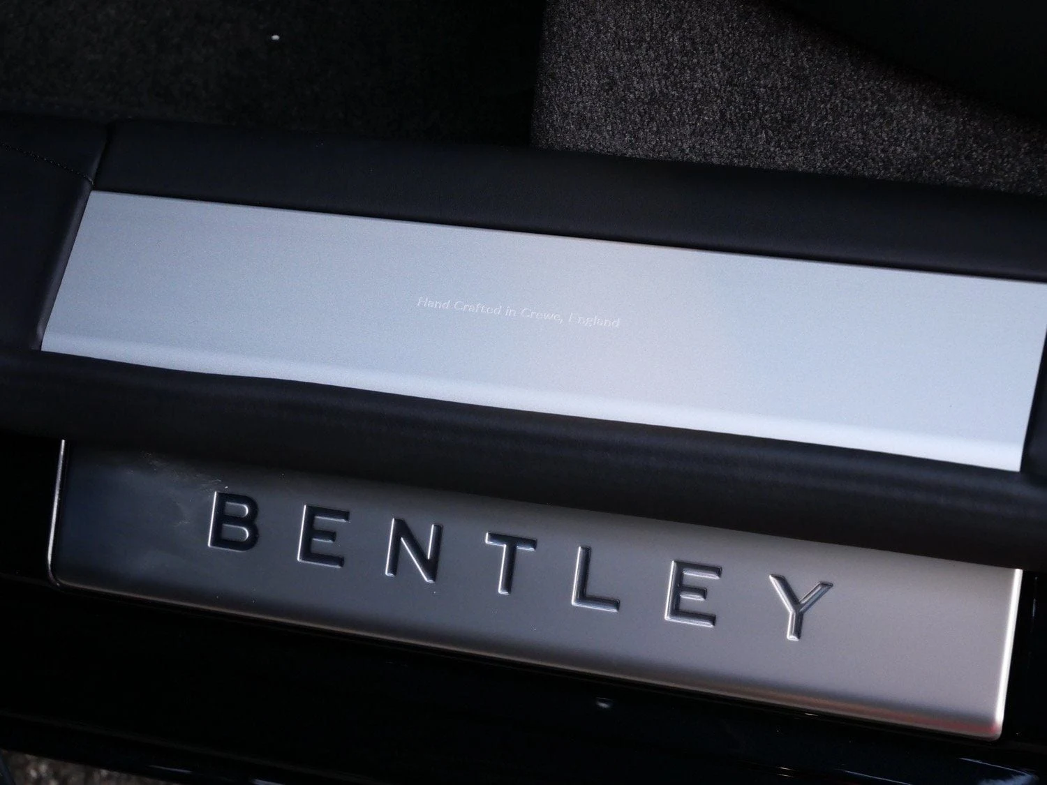 2026 Bentley Flying Spur interior, door sill, Beluga