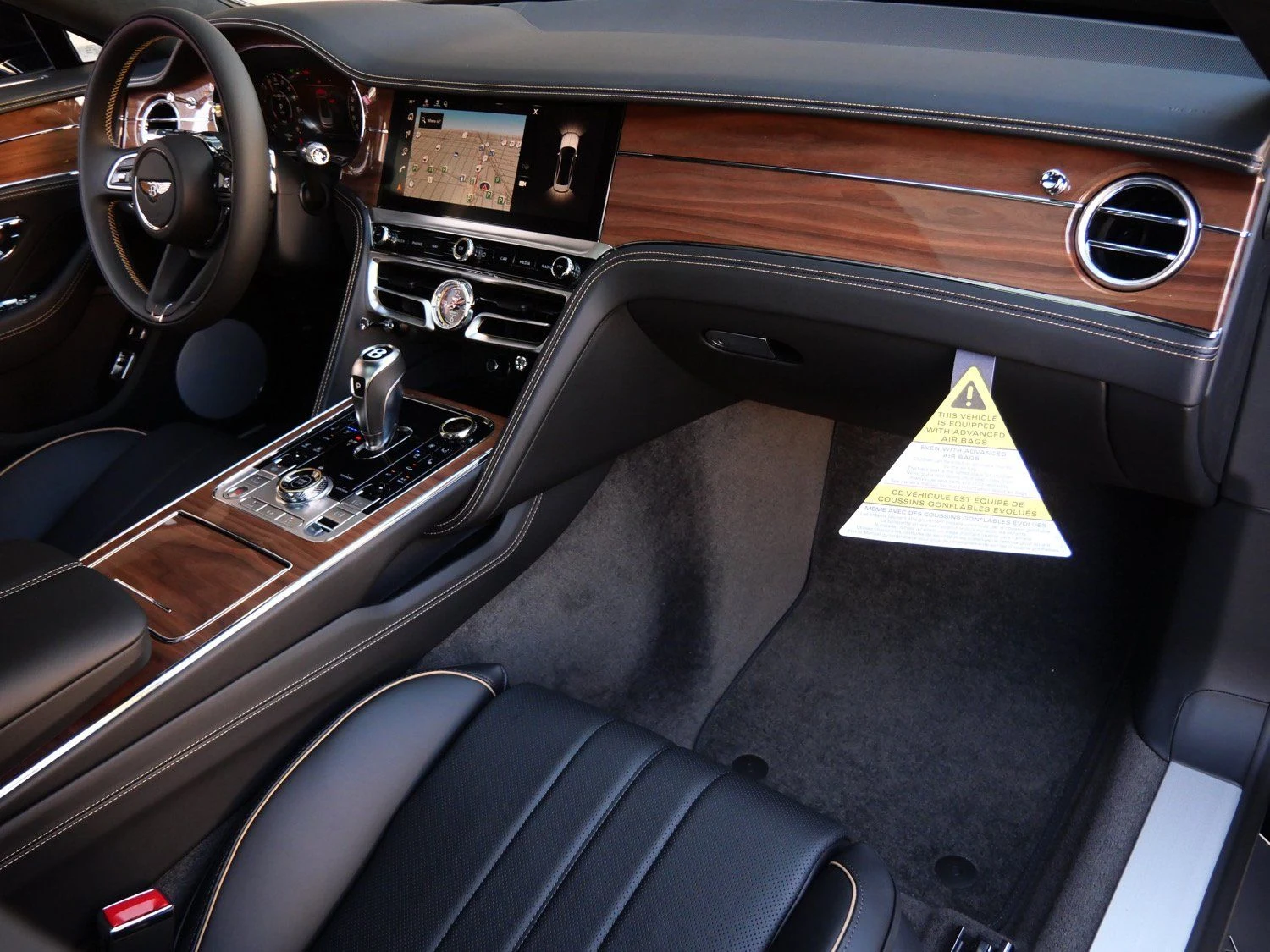 2026 Bentley Flying Spur interior, Beluga