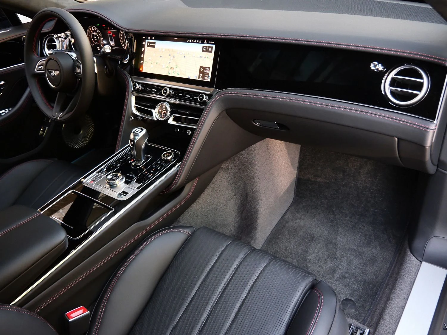 2026 Bentley Flying Spur interior, Beluga
