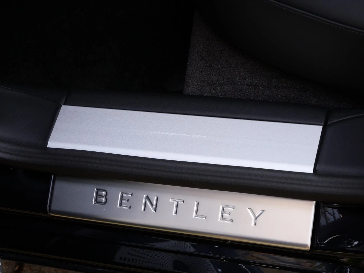 2026 Bentley Flying Spur interior, door sill, Beluga
