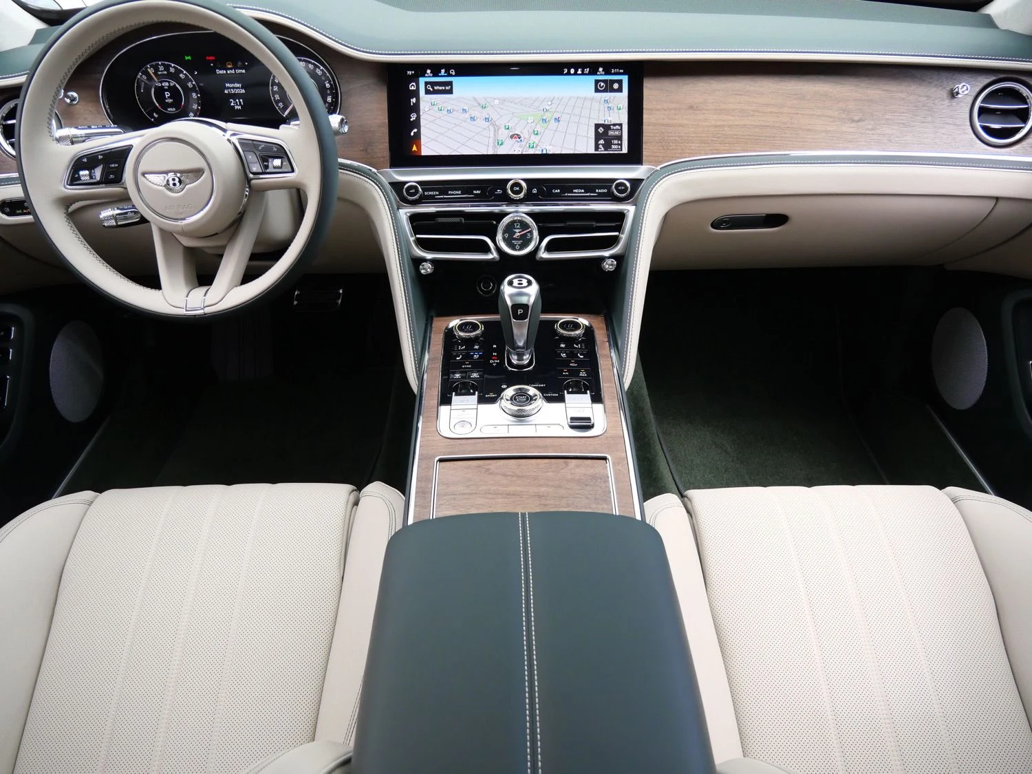 2026 Bentley Flying Spur interior, Portland