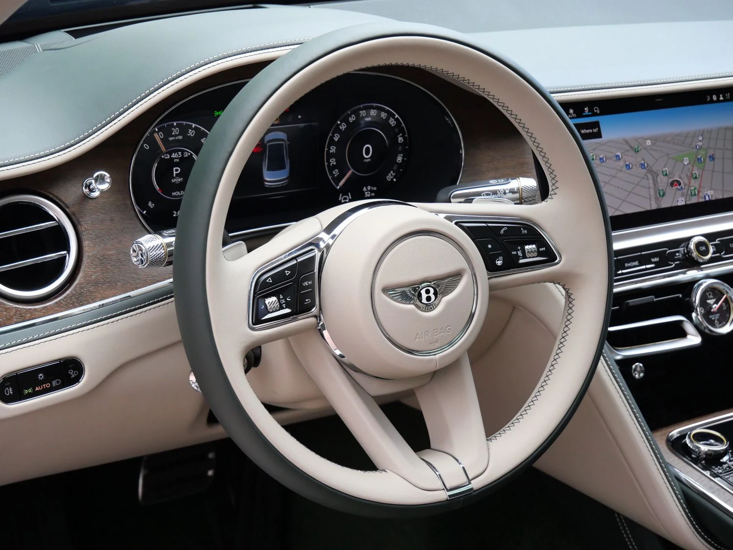 2026 Bentley Flying Spur interior, Portland