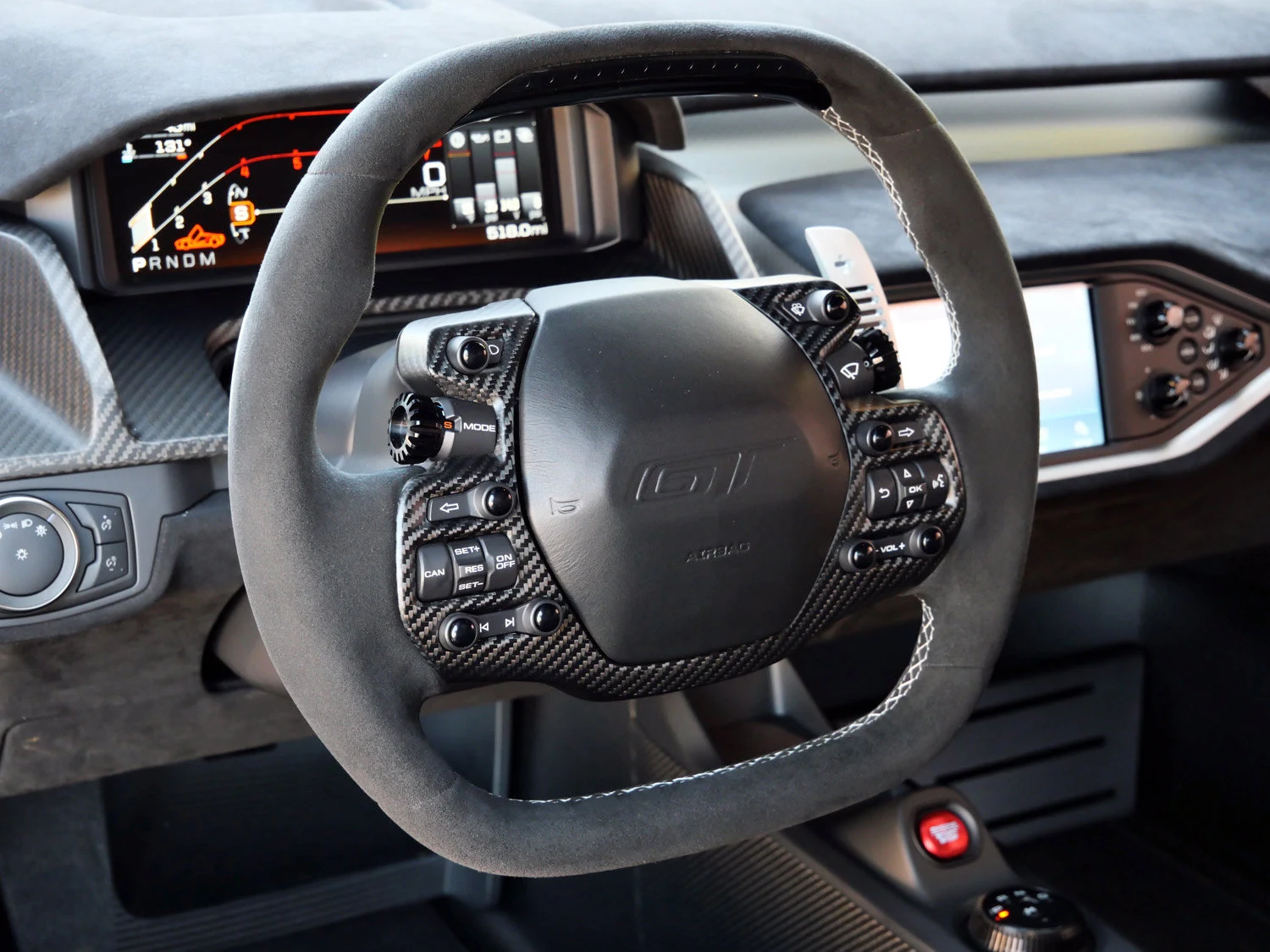 2020 Ford GT Carbon Series interior, Carbon