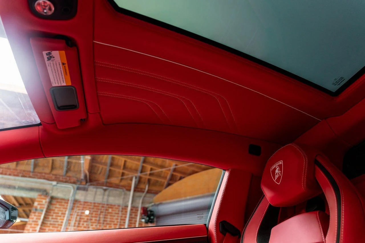 2022 Lamborghini Countach LPI 800-4 interior, door panel, Nero Ade