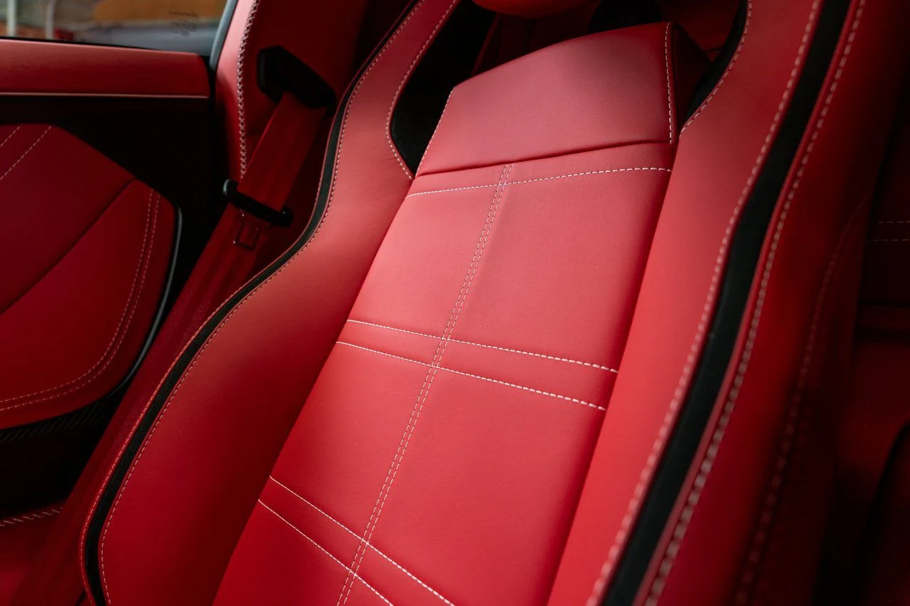 2022 Lamborghini Countach LPI 800-4 interior, seats, Nero Ade