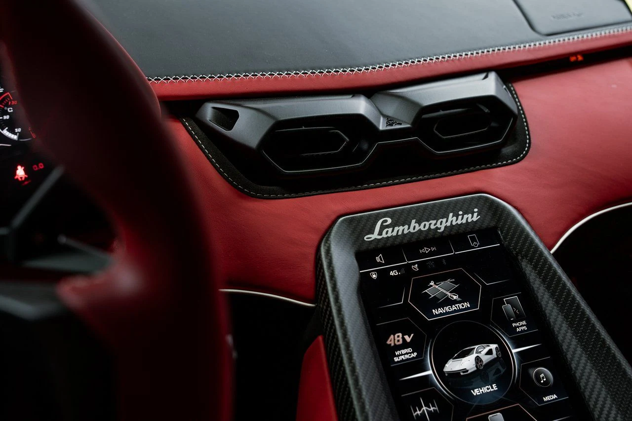 2022 Lamborghini Countach LPI 800-4 interior, Nero Ade