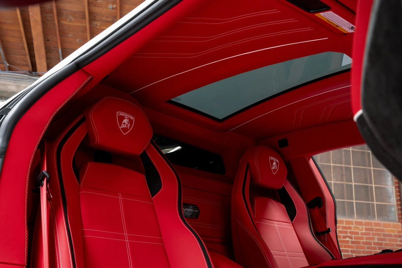 2022 Lamborghini Countach LPI 800-4 interior, Nero Ade