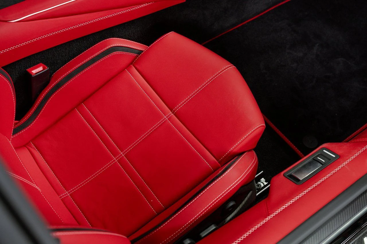 2022 Lamborghini Countach LPI 800-4 interior, seats, Nero Ade
