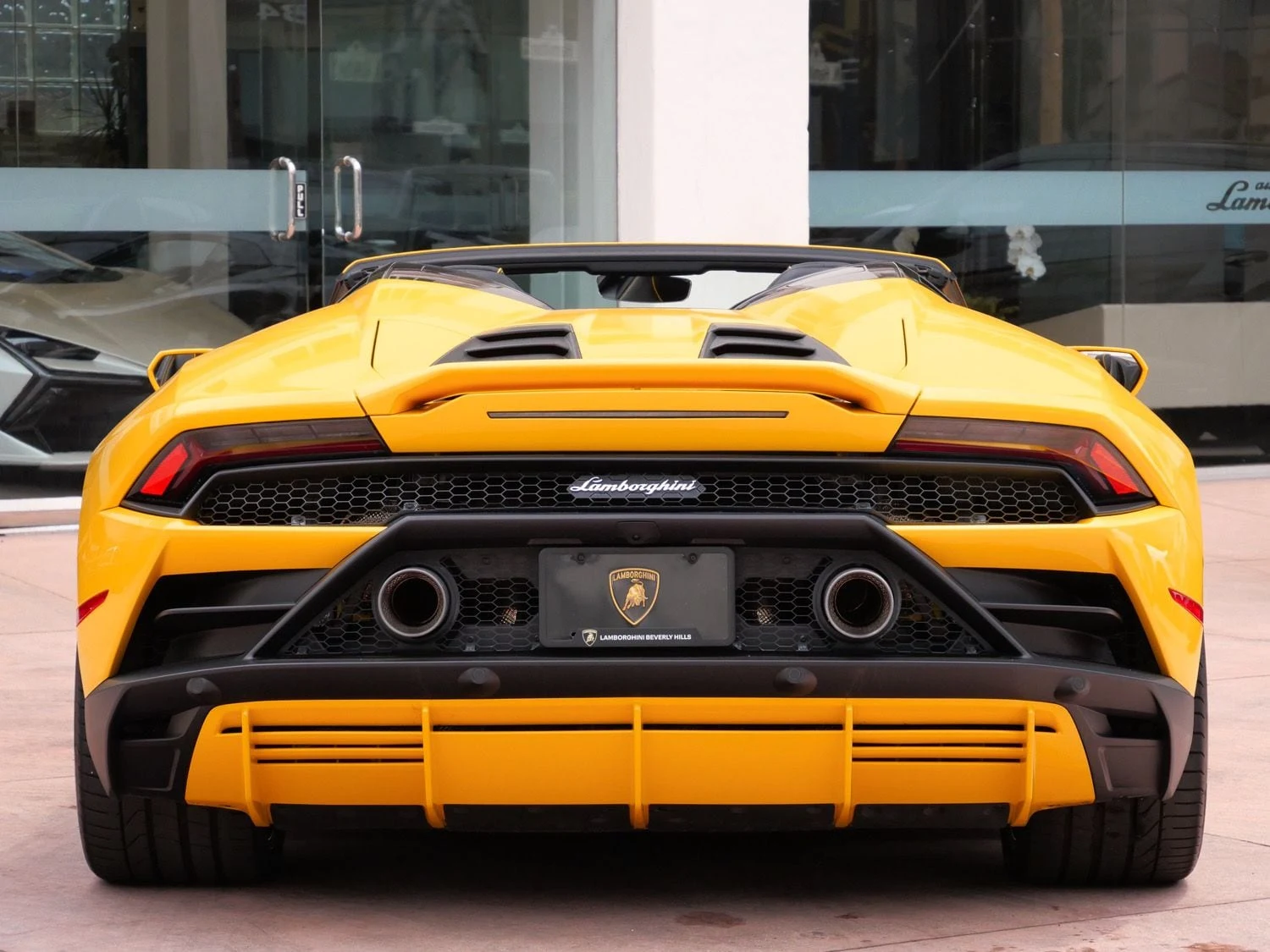 2024 Lamborghini Huracán EVO Spyder for sale, exterior, Yellow