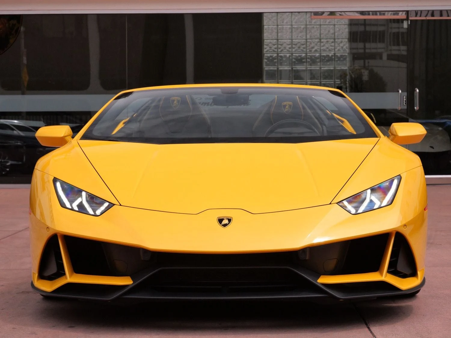 2024 Lamborghini Huracán EVO Spyder for sale, exterior, Yellow