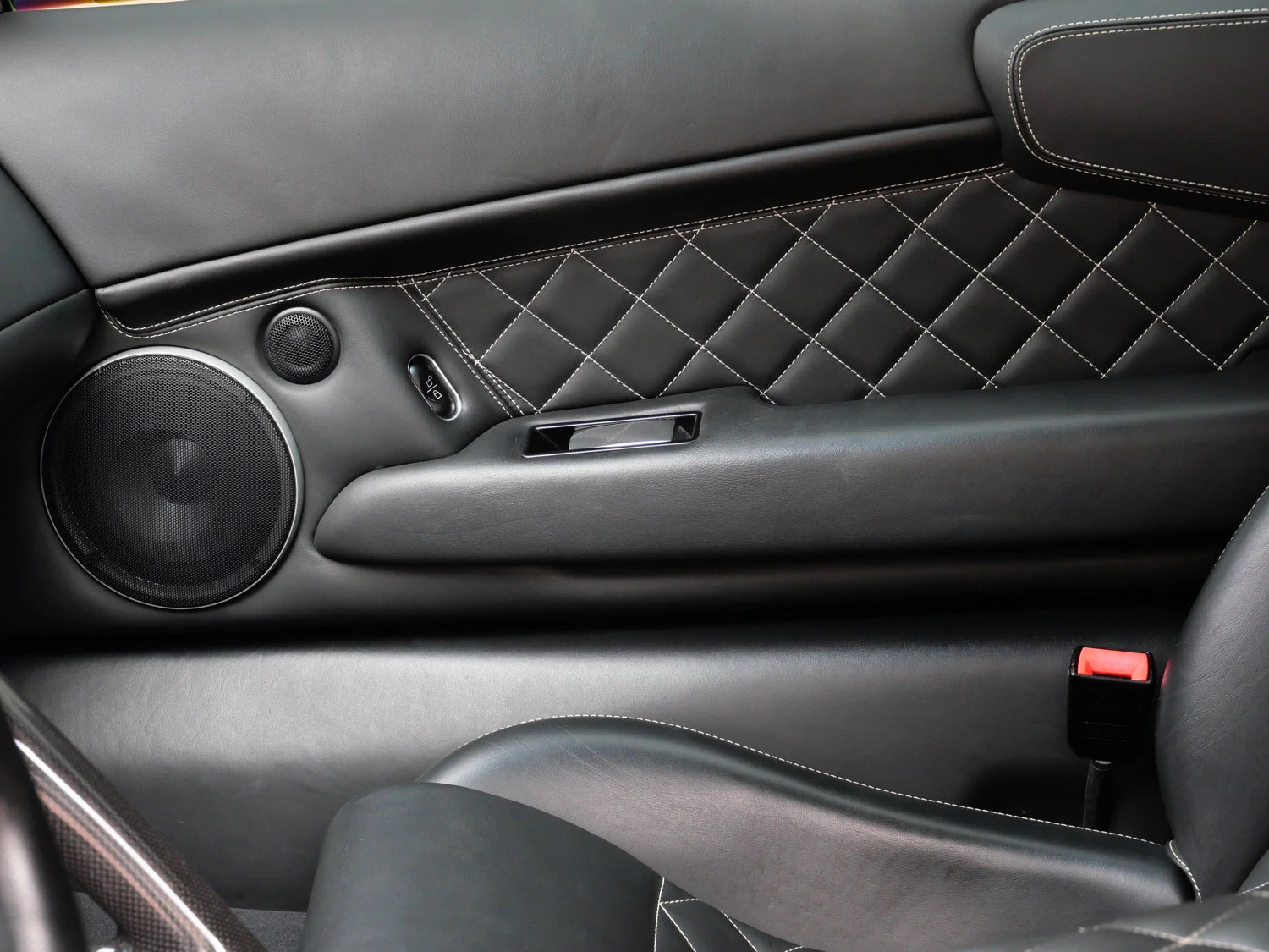 2009 Lamborghini Murciélago LP640 interior, door panel, Nero Perseus