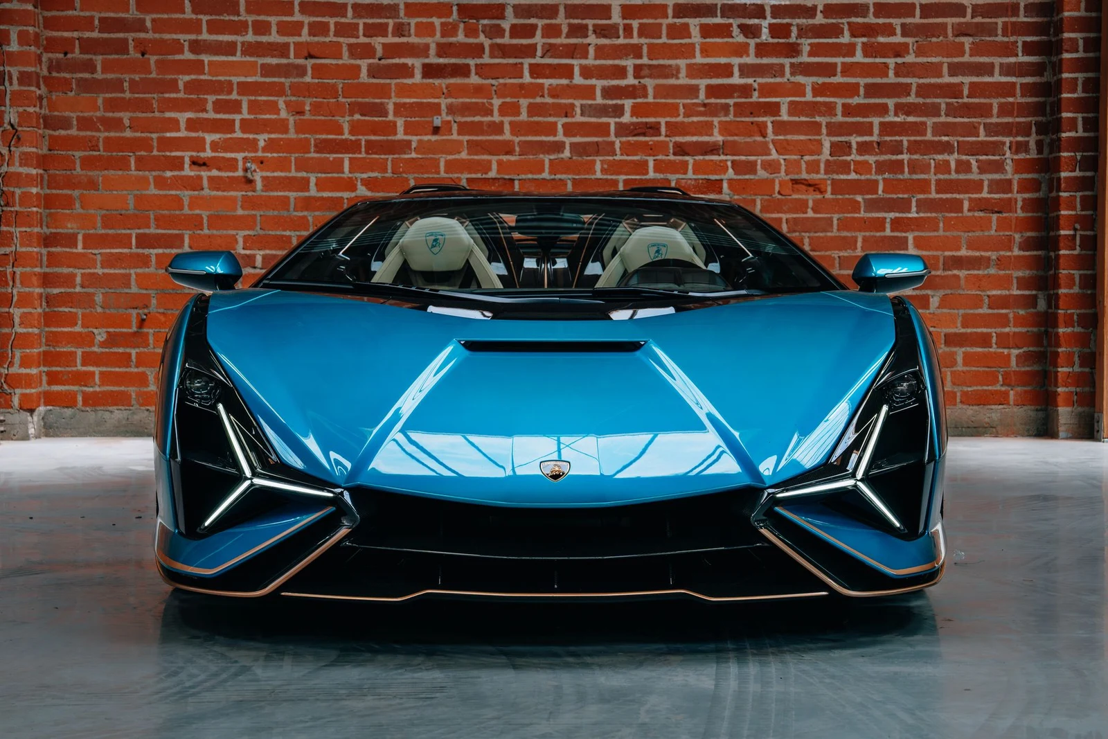 2021 Lamborghini Sián Roadster for sale, exterior, Blue