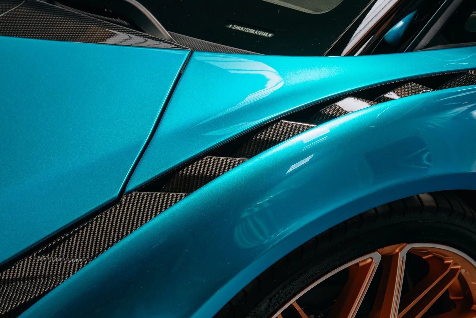 2021 Lamborghini Sián Roadster, detail