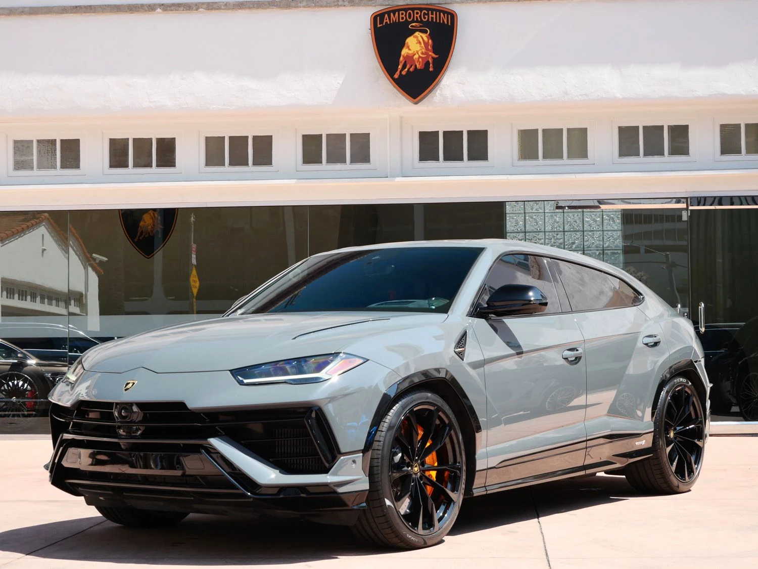 2023 Lamborghini Urus S for sale, front three-quarter view, Grey