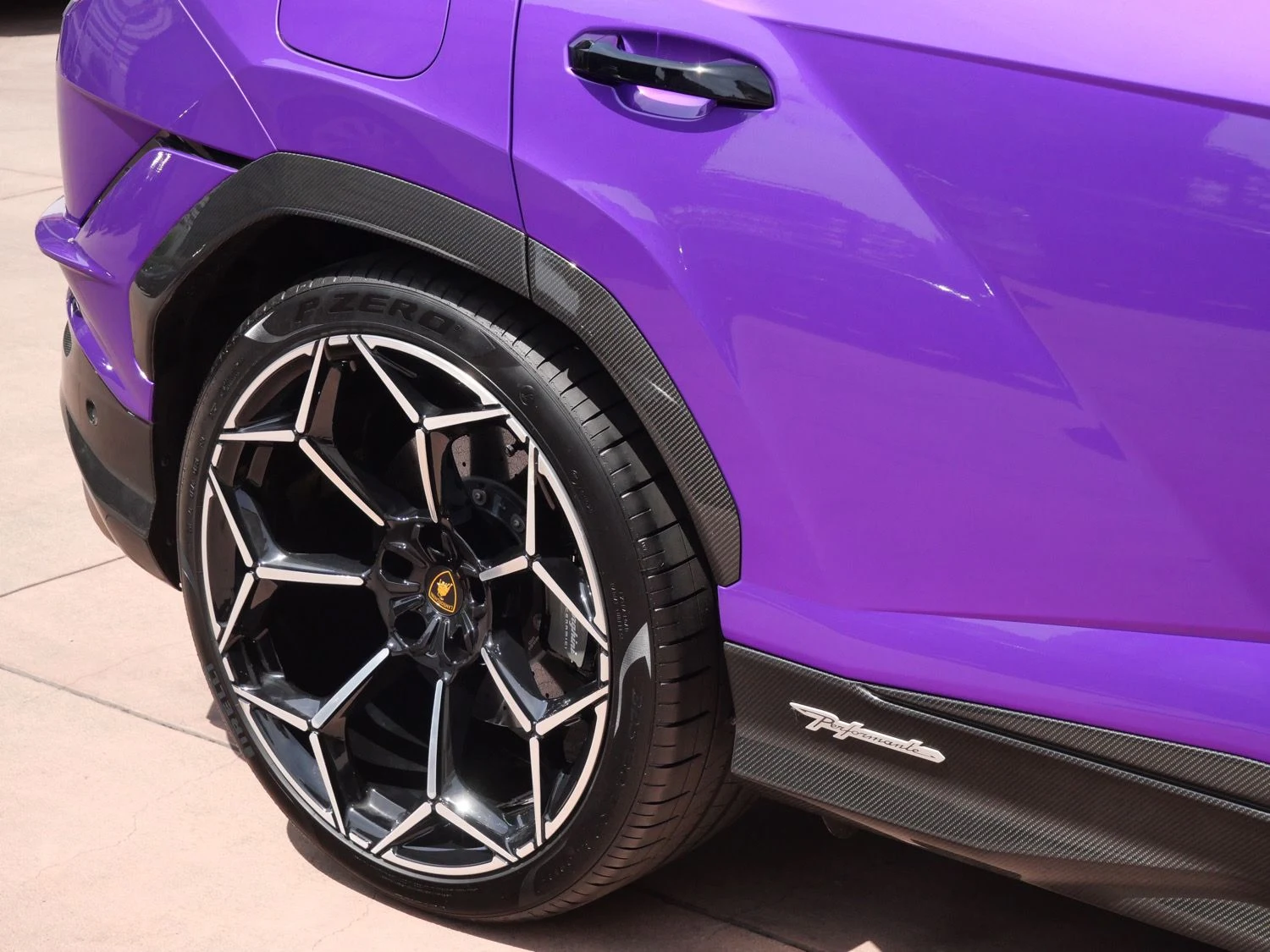 2024 Lamborghini Urus Performante for sale, exterior, Purple