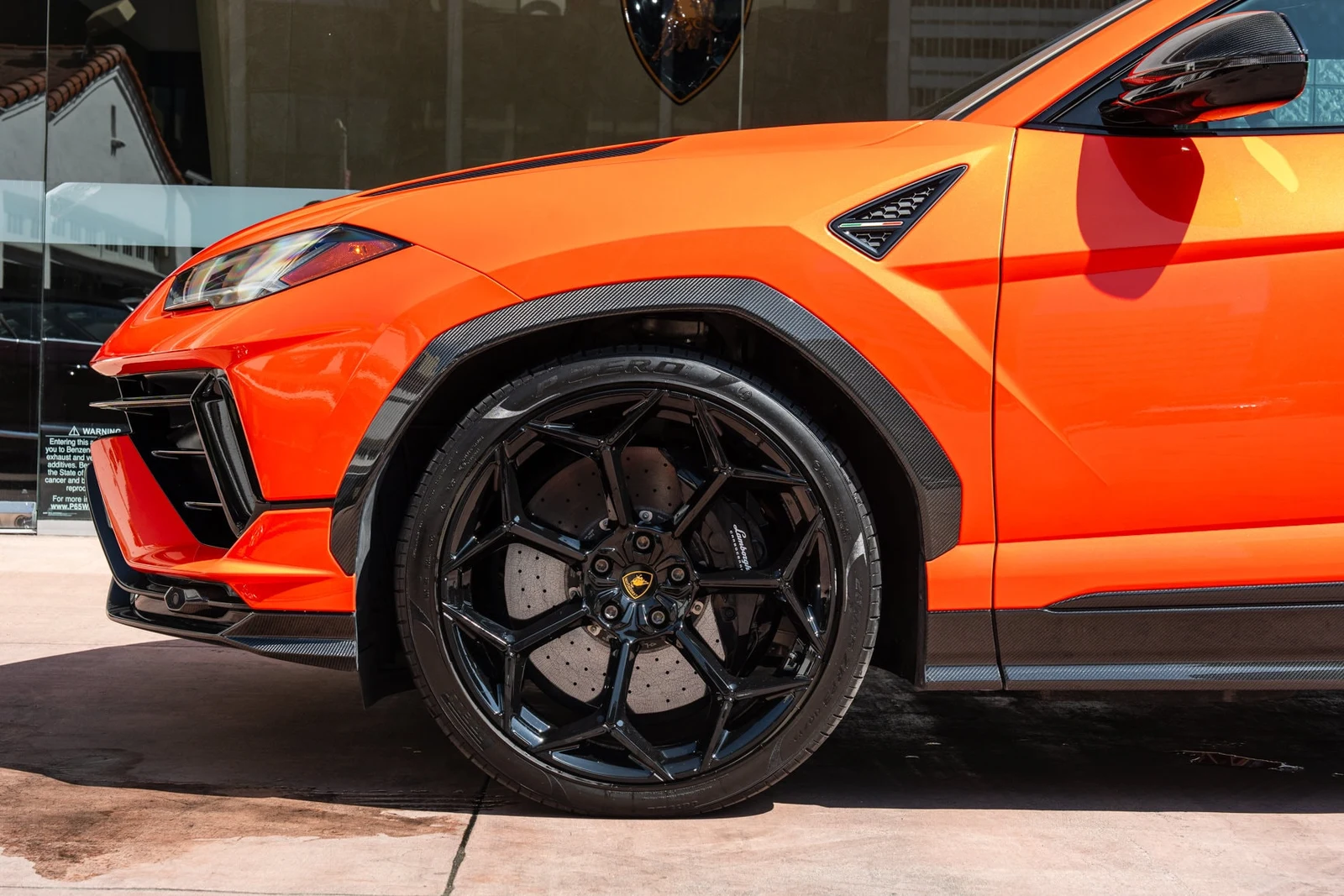 2024 Lamborghini Urus Performante for sale, exterior, Orange
