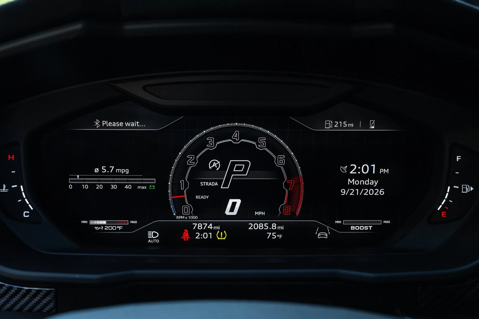 2024 Lamborghini Urus Performante interior, Nero Cosmus/Arancio Leonis