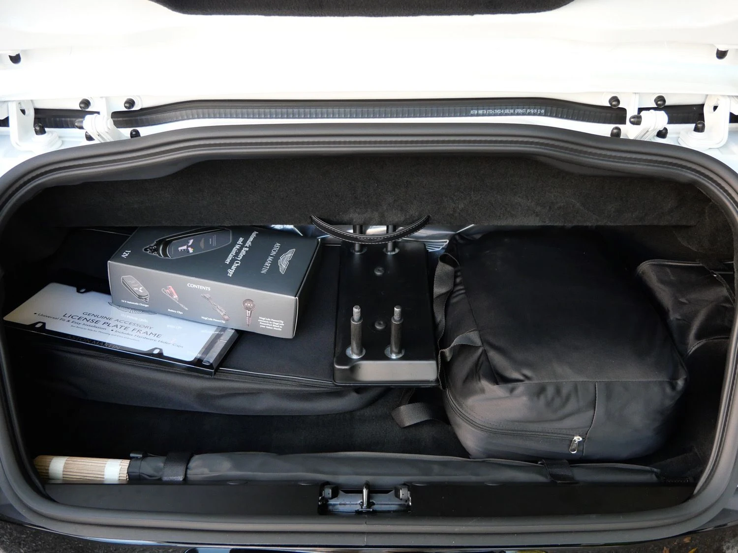 2026 Aston Martin DB12 S Volante trunk