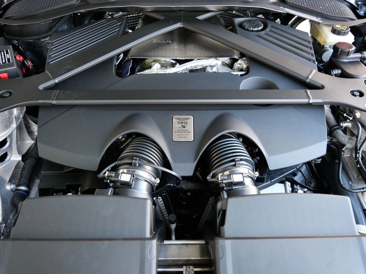 2026 Aston Martin DB12 S Volante engine