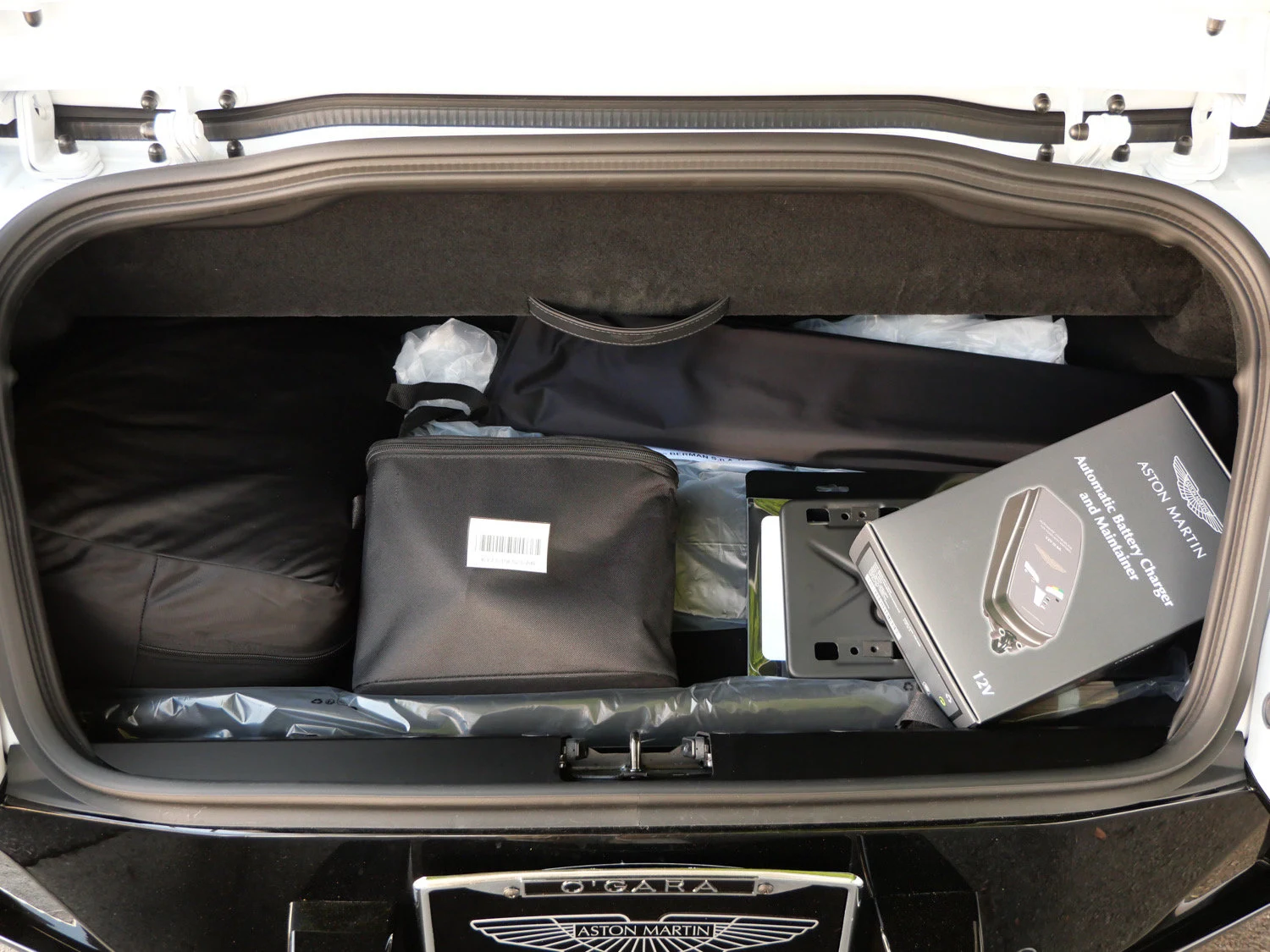 2026 Aston Martin DB12 S Volante trunk