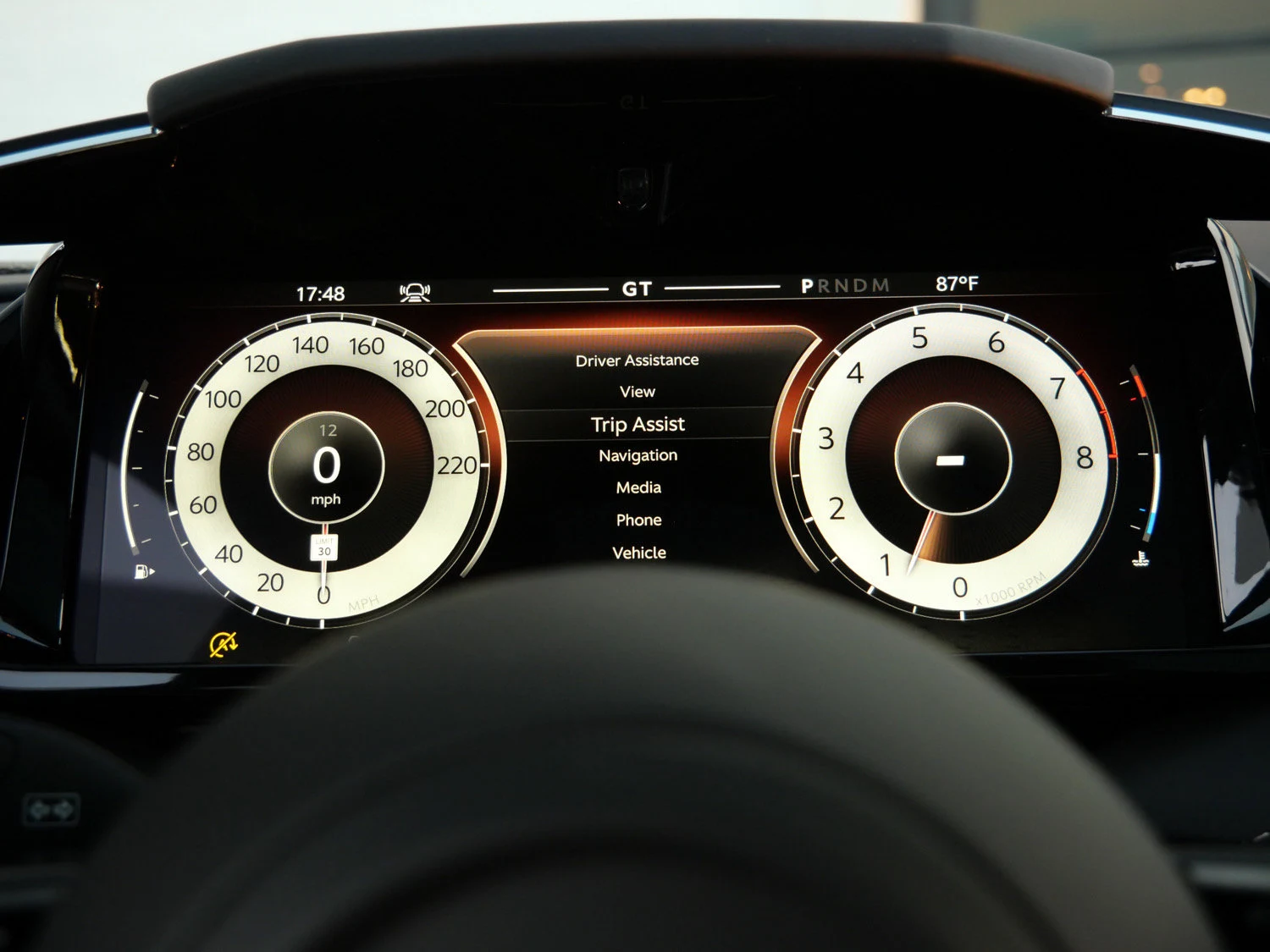 2026 Aston Martin DB12 S interior, Onyx Black - Semi Aniline