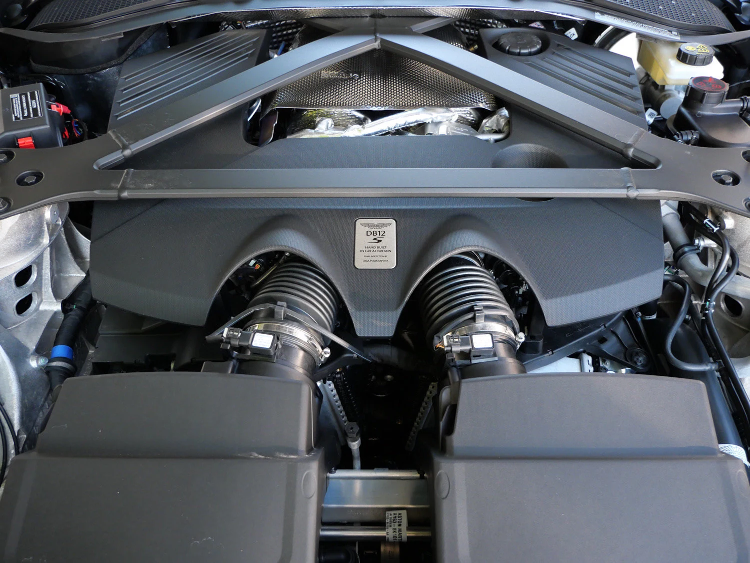 2026 Aston Martin DB12 S Volante engine