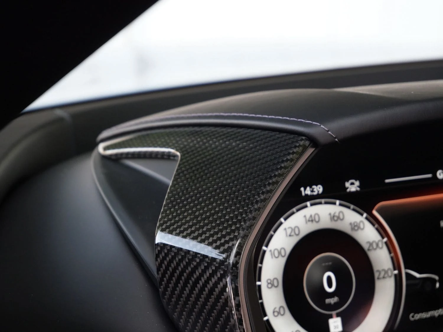 2026 Aston Martin DBX S interior, Onyx Black - Semi Aniline