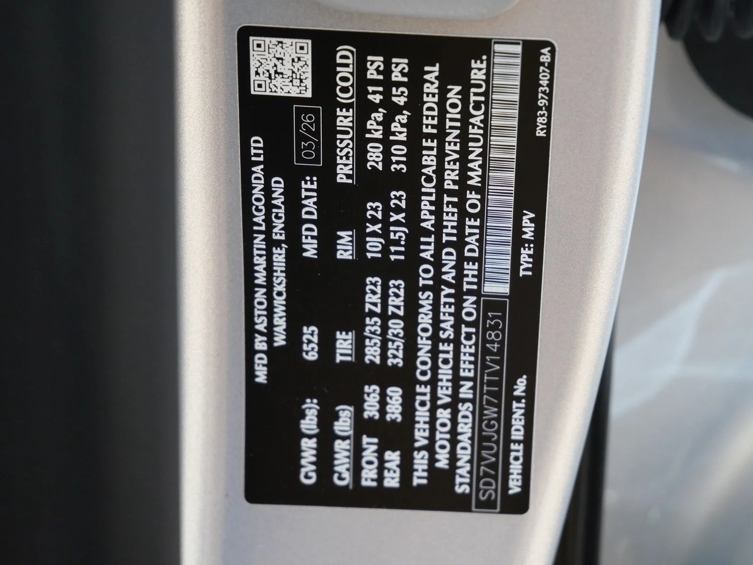 2026 Aston Martin DBX S for sale, photo 30 of 30