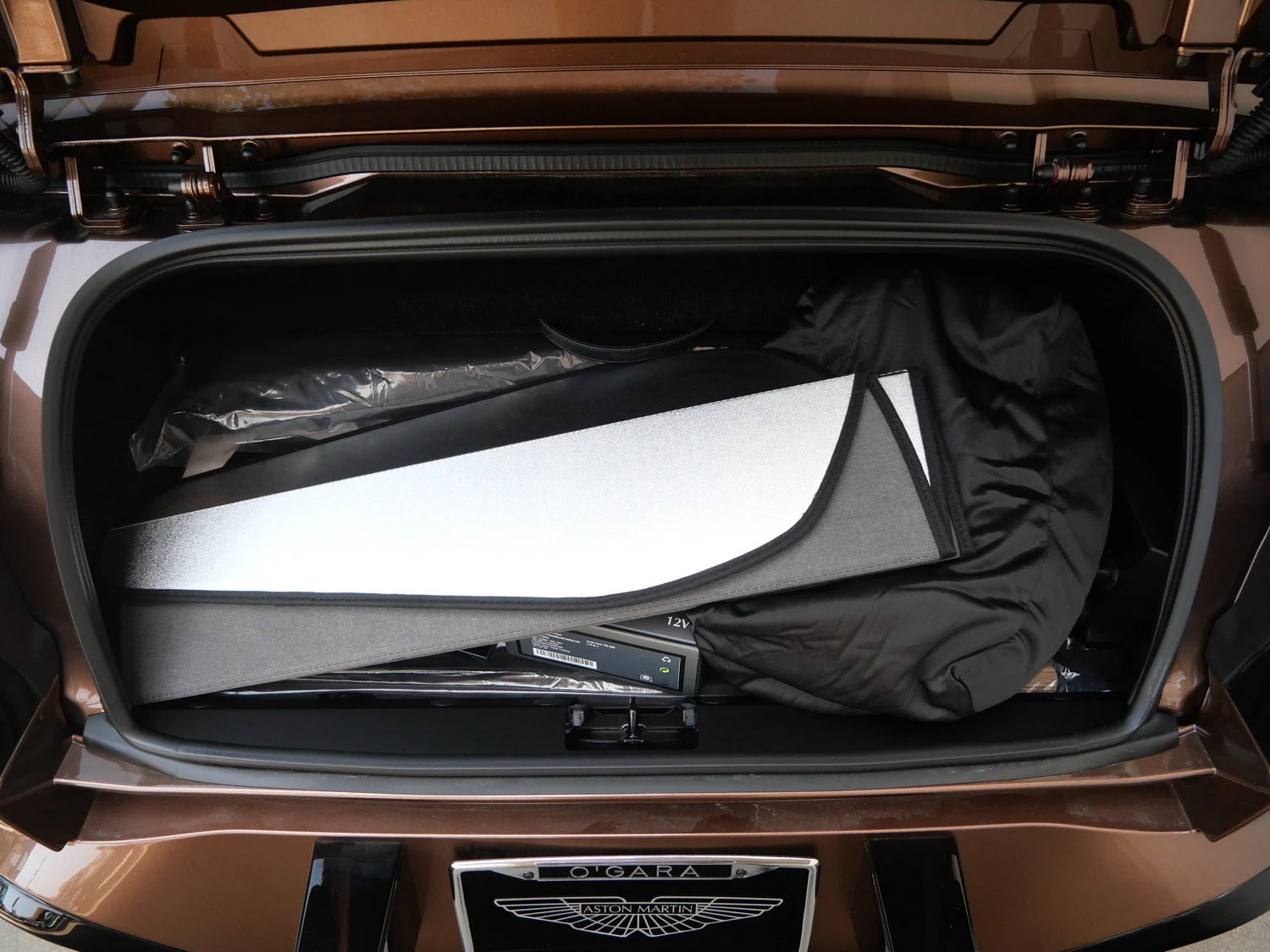 2026 Aston Martin Vanquish Volante trunk