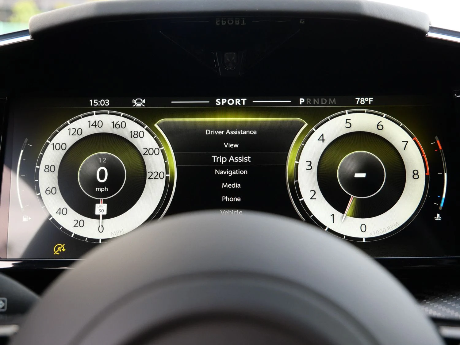 2026 Aston Martin Vantage S interior, Onyx Black - Semi Aniline / On