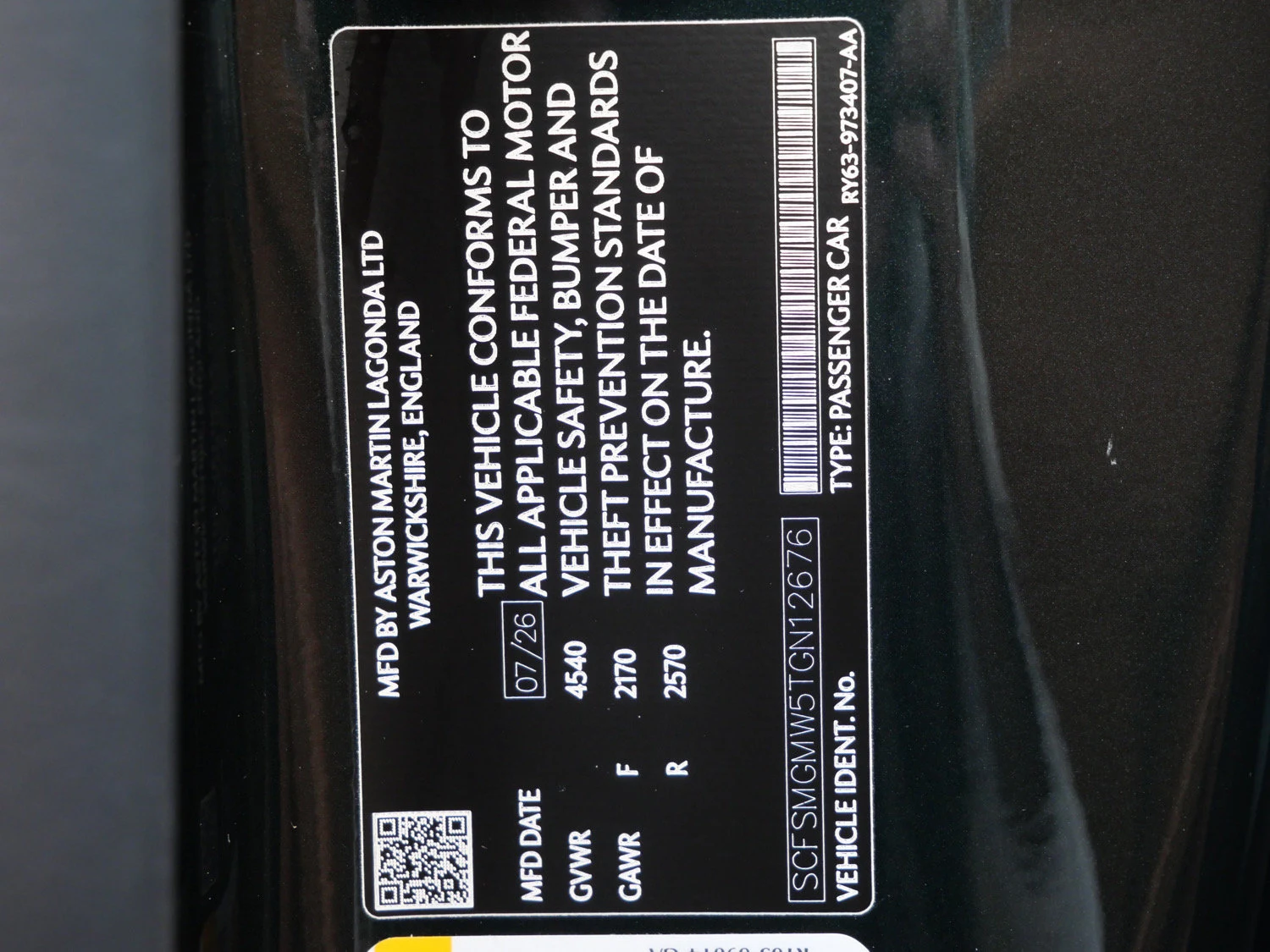 2026 Aston Martin Vantage S for sale, photo 24 of 24