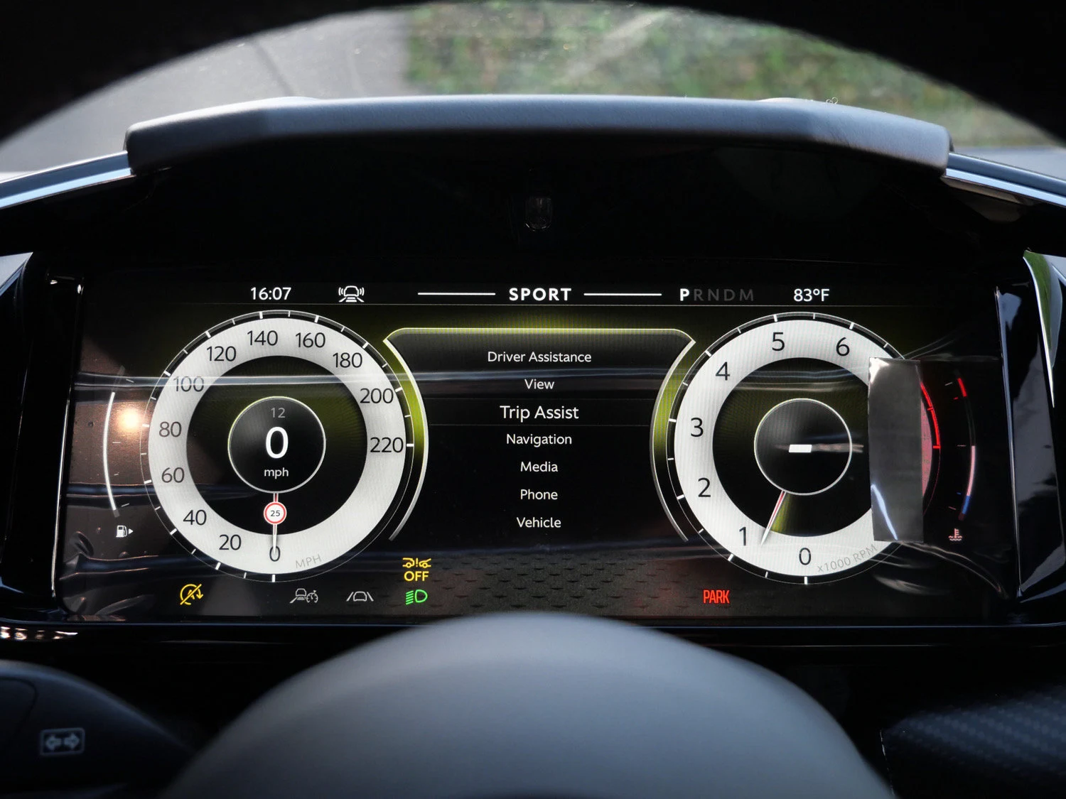2026 Aston Martin Vantage S interior, Onyx Black Haircell