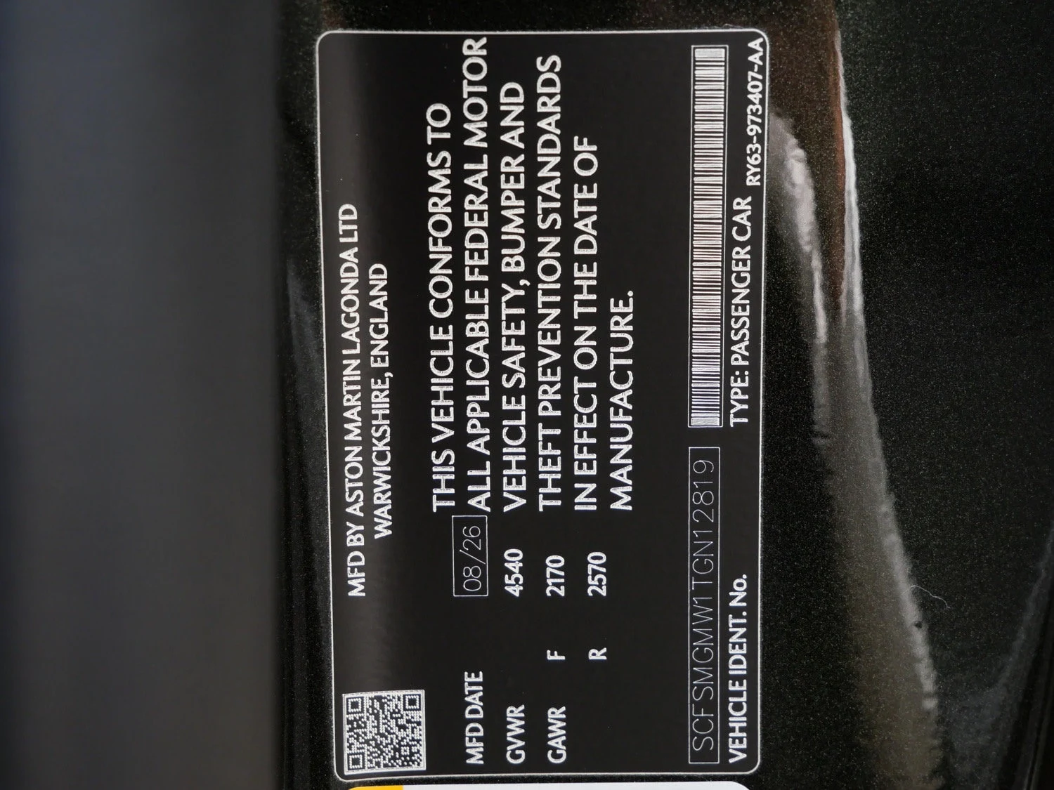 2026 Aston Martin Vantage S for sale, photo 27 of 27
