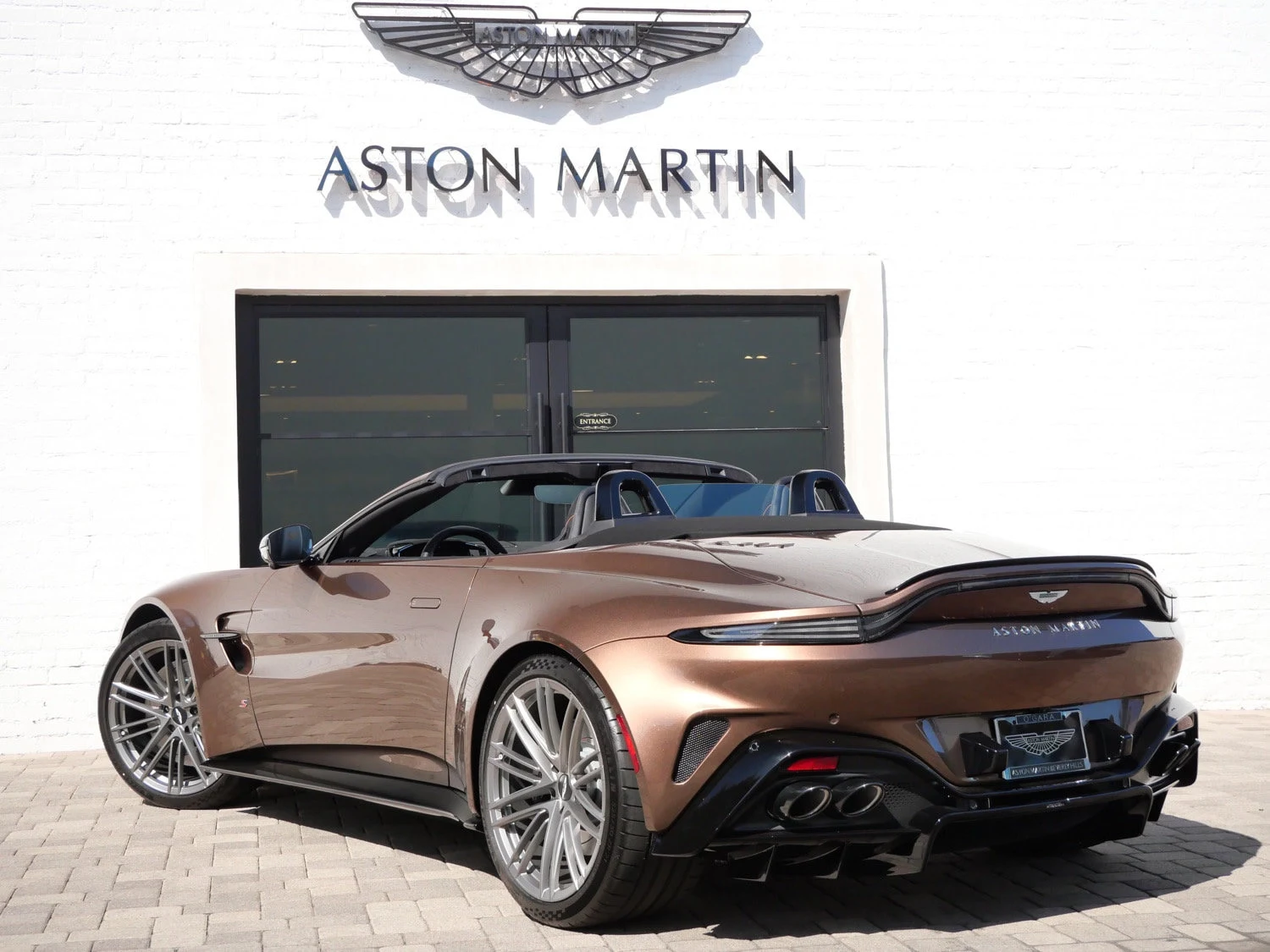 2026 Aston Martin Vantage S Roadster for sale, exterior, Brown