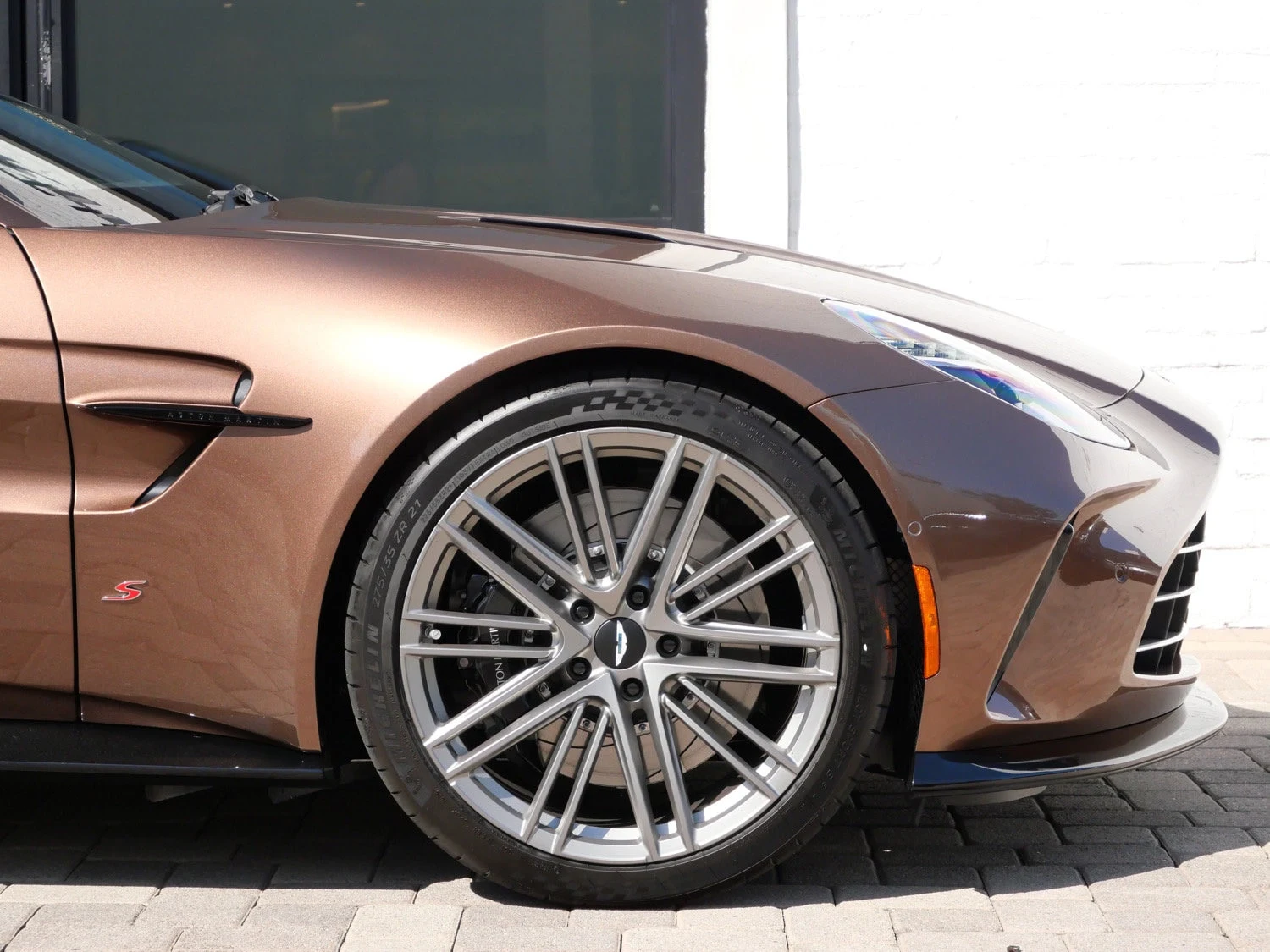 2026 Aston Martin Vantage S Roadster for sale, exterior, Brown
