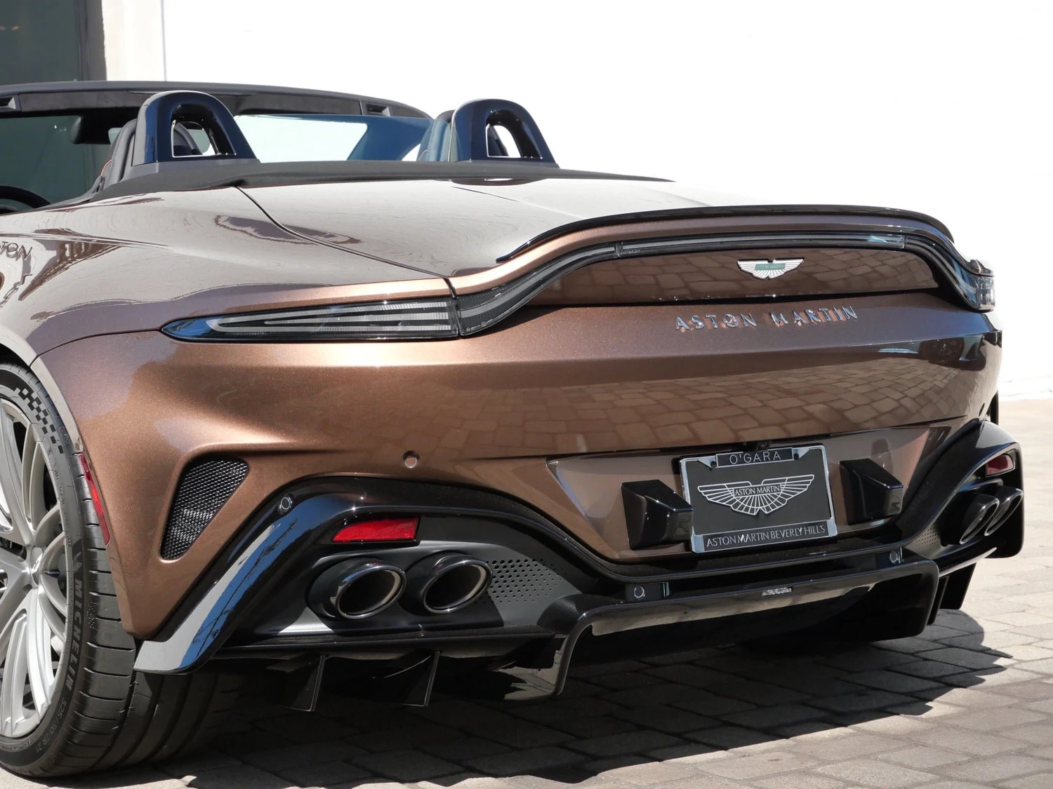 2026 Aston Martin Vantage S Roadster for sale, exterior, Brown