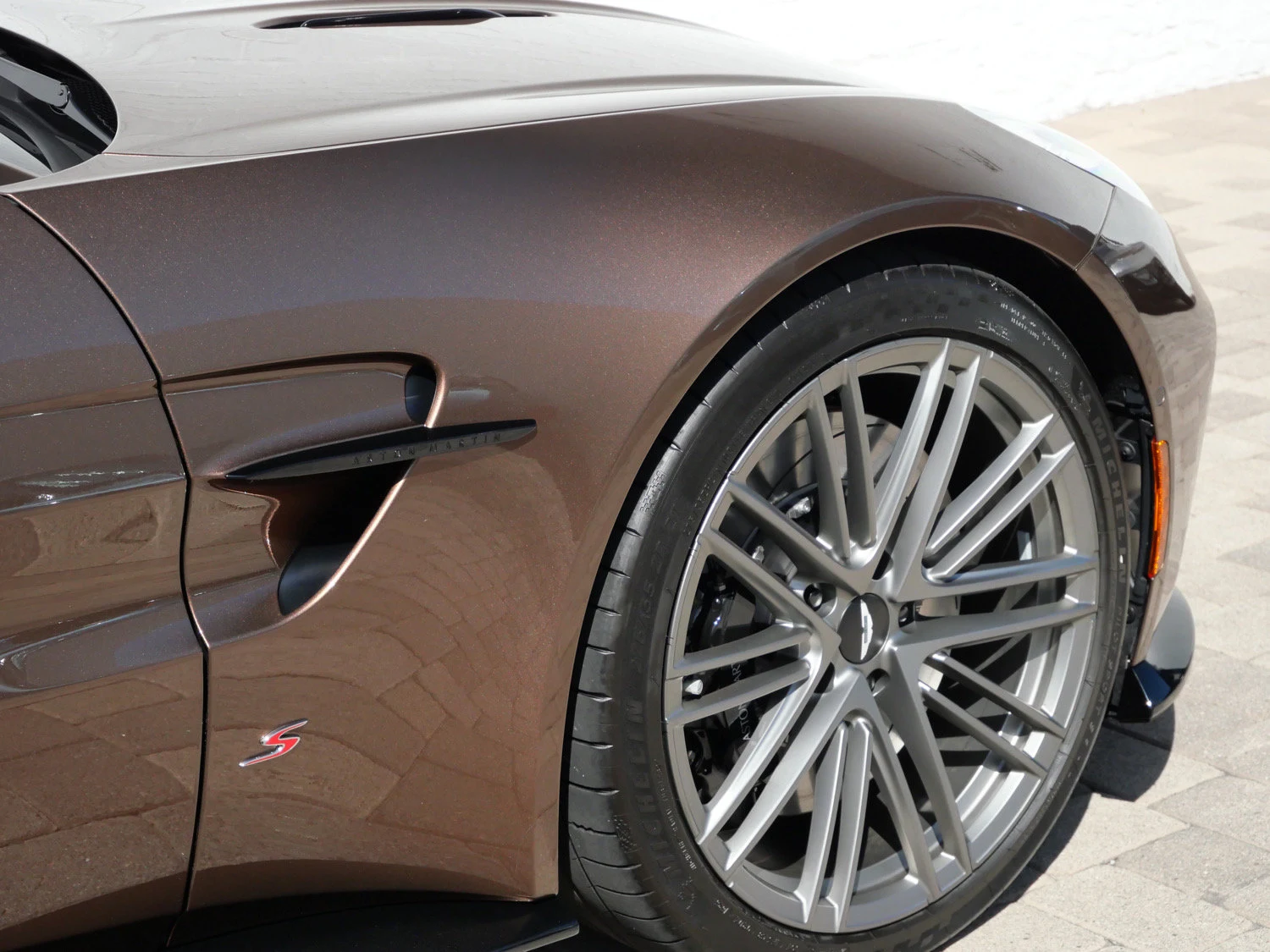 2026 Aston Martin Vantage S Roadster for sale, exterior, Brown