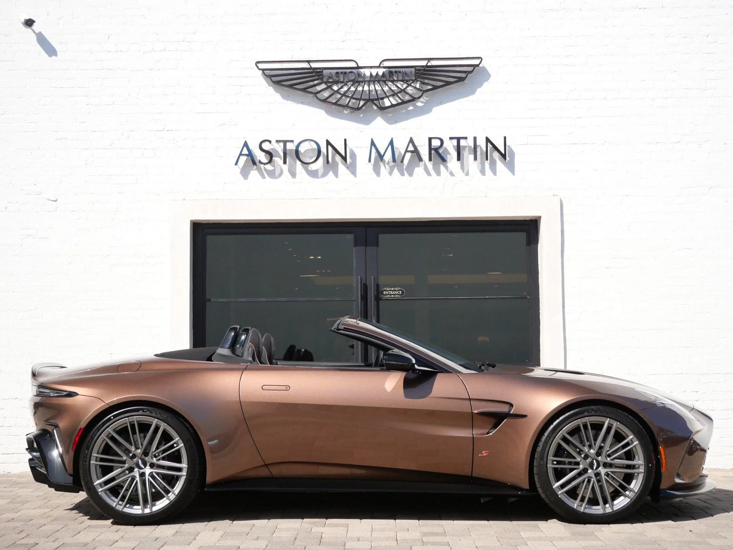 2026 Aston Martin Vantage S Roadster for sale, exterior, Brown