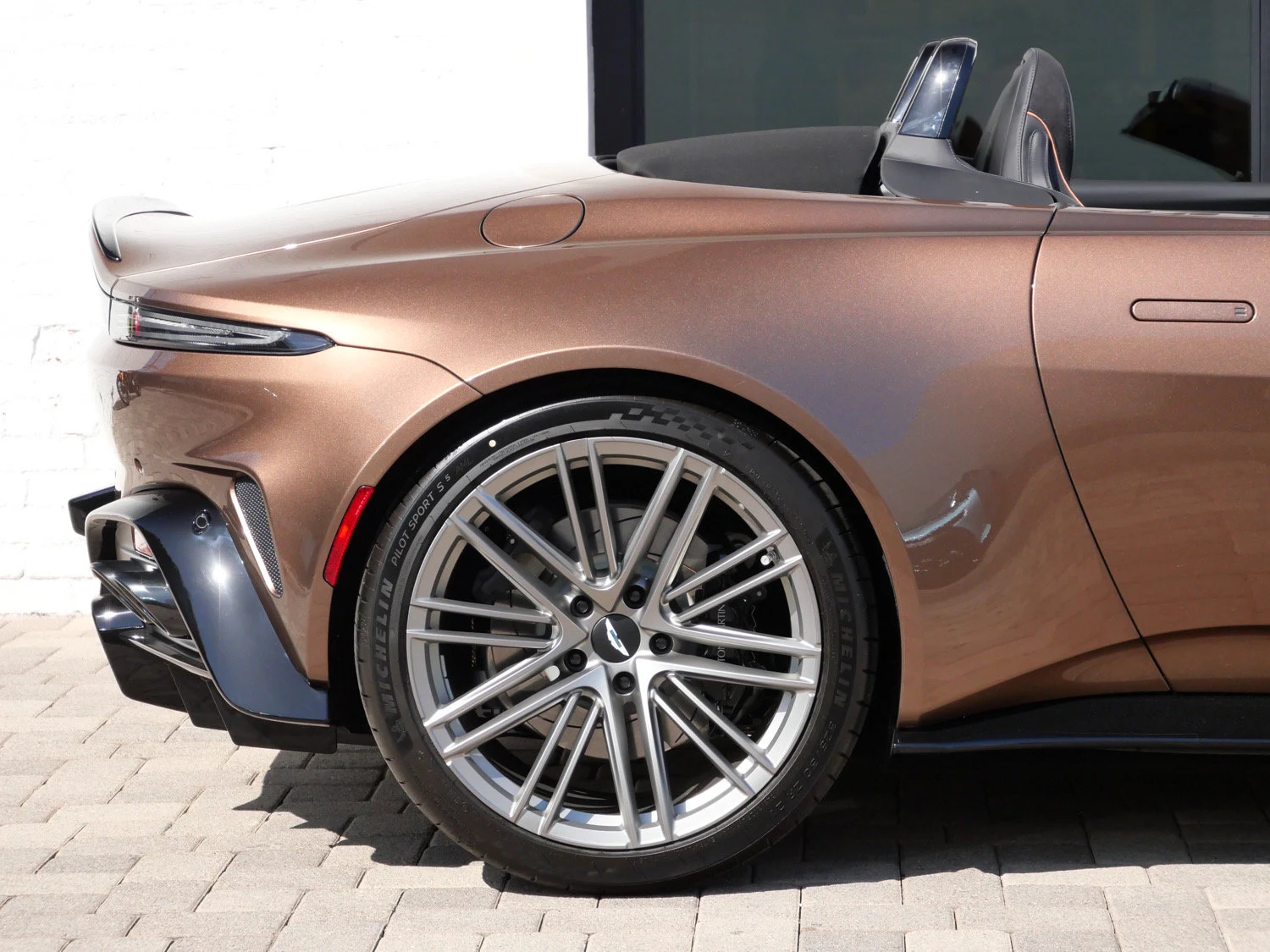 2026 Aston Martin Vantage S Roadster for sale, exterior, Brown
