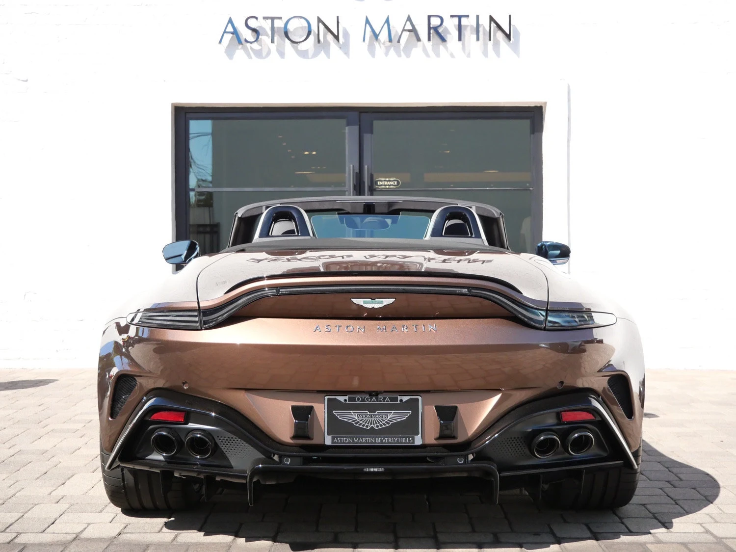 2026 Aston Martin Vantage S Roadster for sale, exterior, Brown