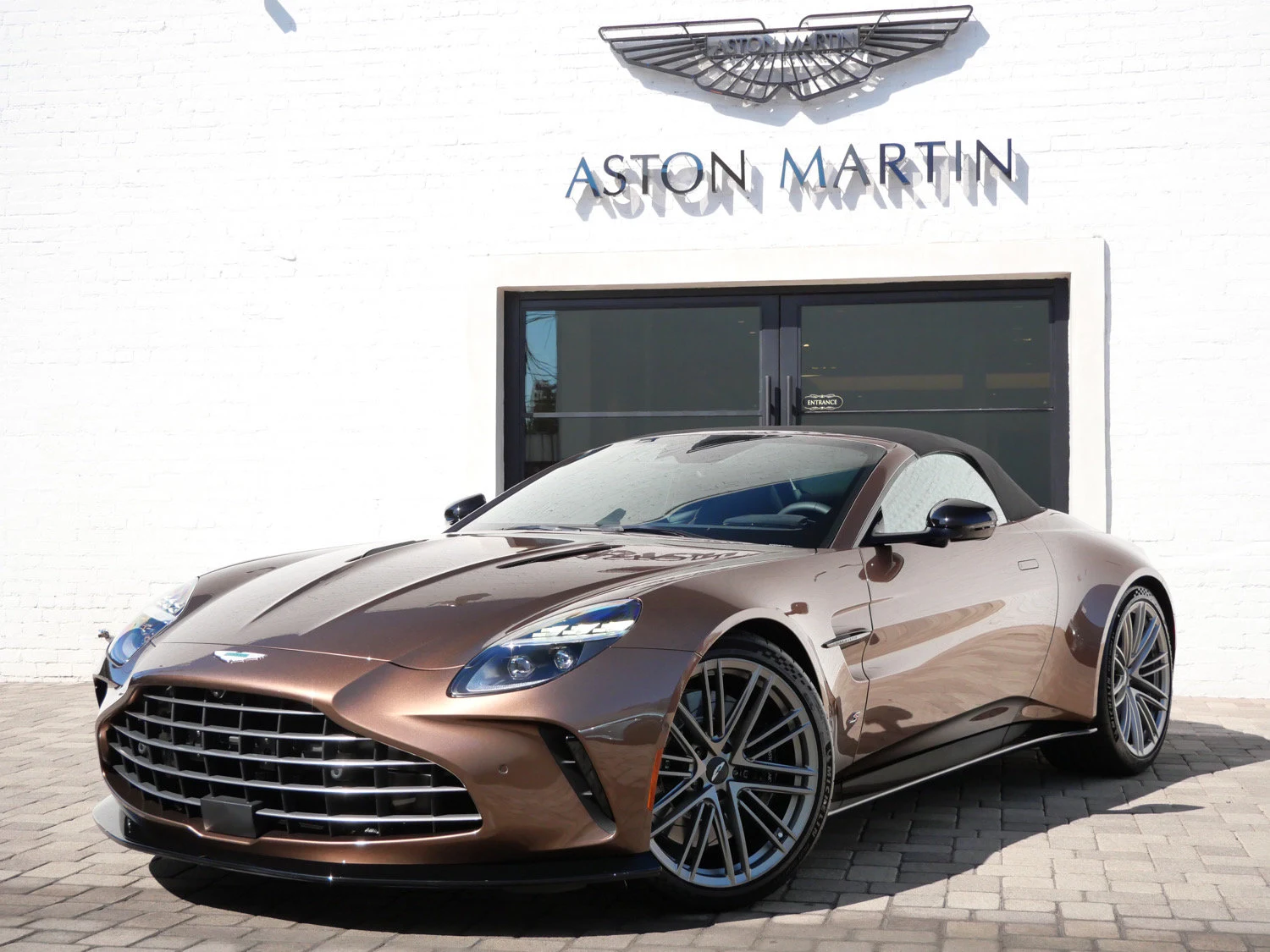 2026 Aston Martin Vantage S Roadster for sale, exterior, Brown