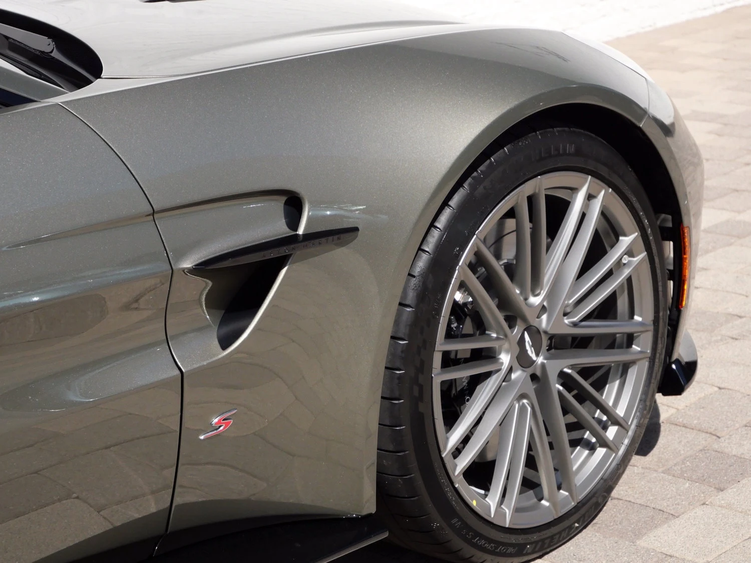 2026 Aston Martin Vantage S Roadster for sale, exterior, Grey