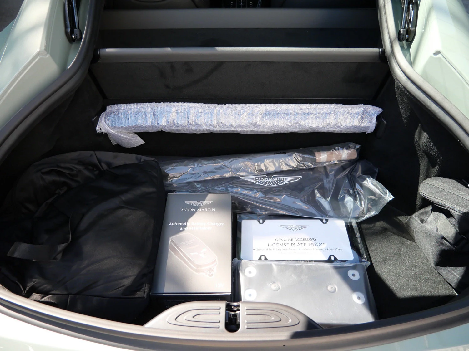2026 Aston Martin Vantage S trunk
