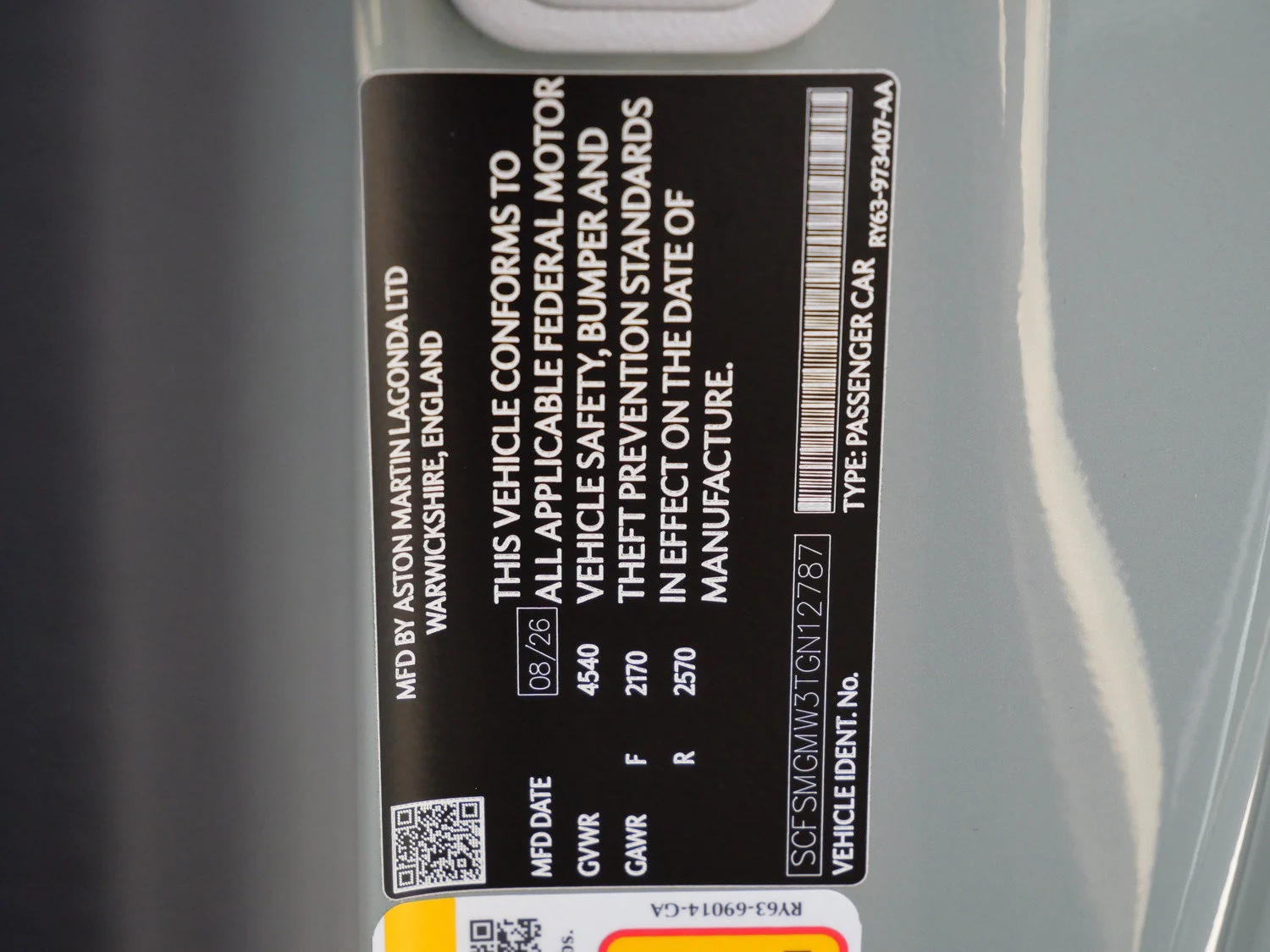2026 Aston Martin Vantage S for sale, photo 25 of 25