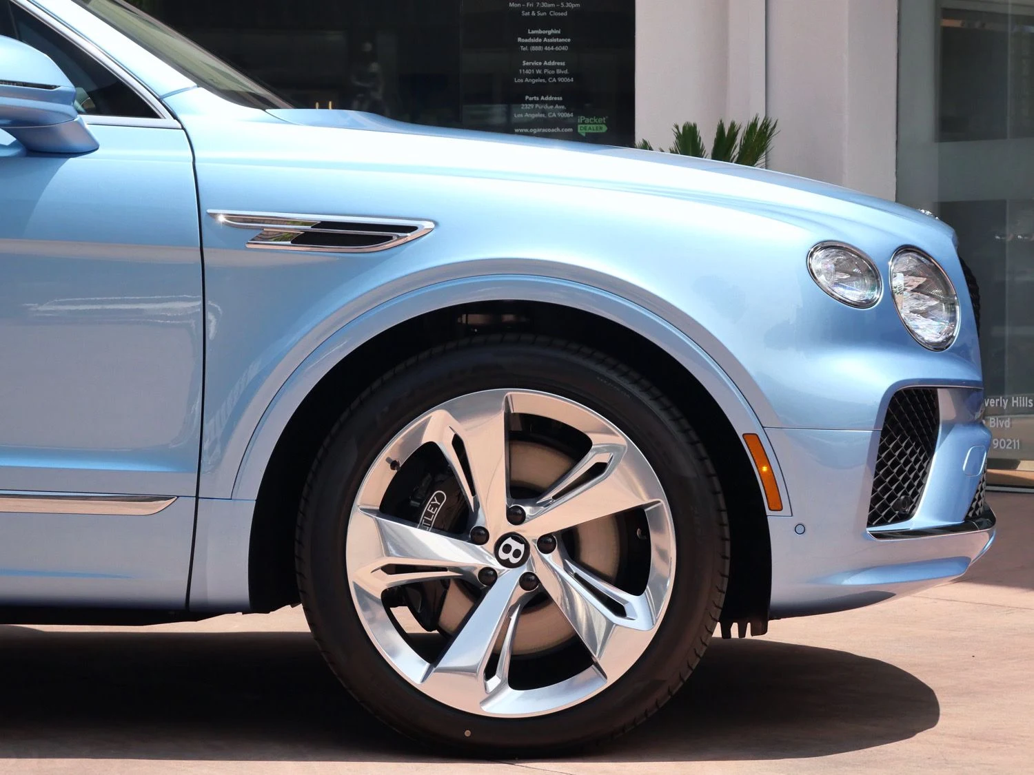 2026 Bentley Bentayga V8 for sale, exterior, Silver