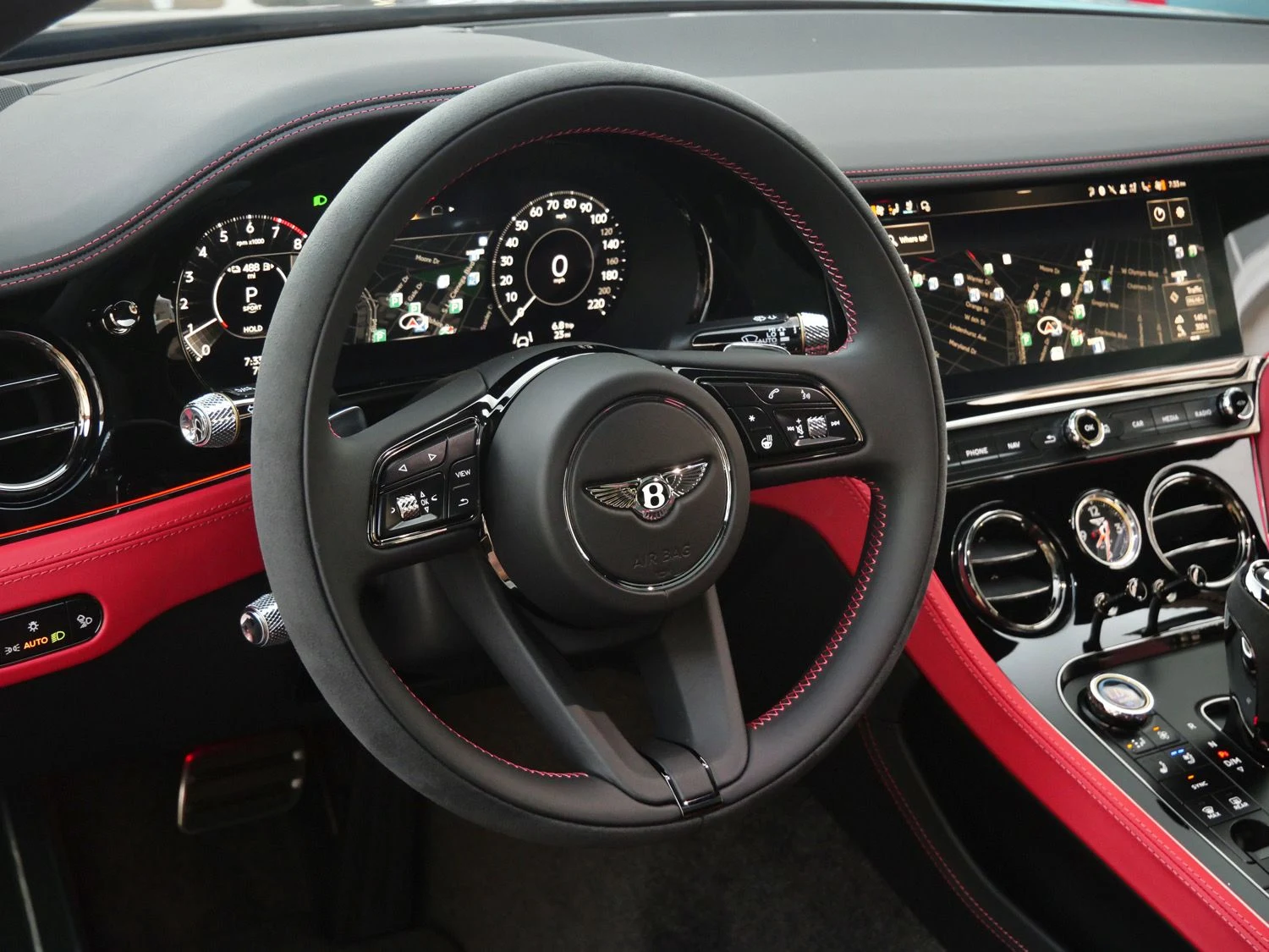 2026 Bentley Continental GT S interior, Hotspur