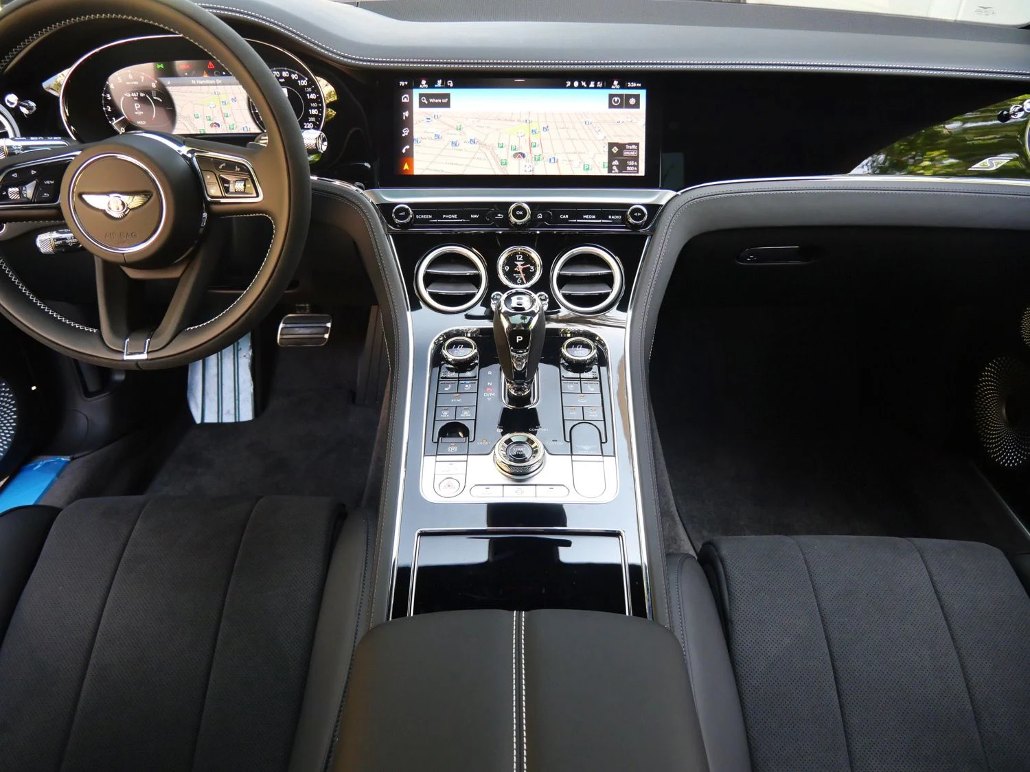 2026 Bentley Continental GT S interior, Beluga